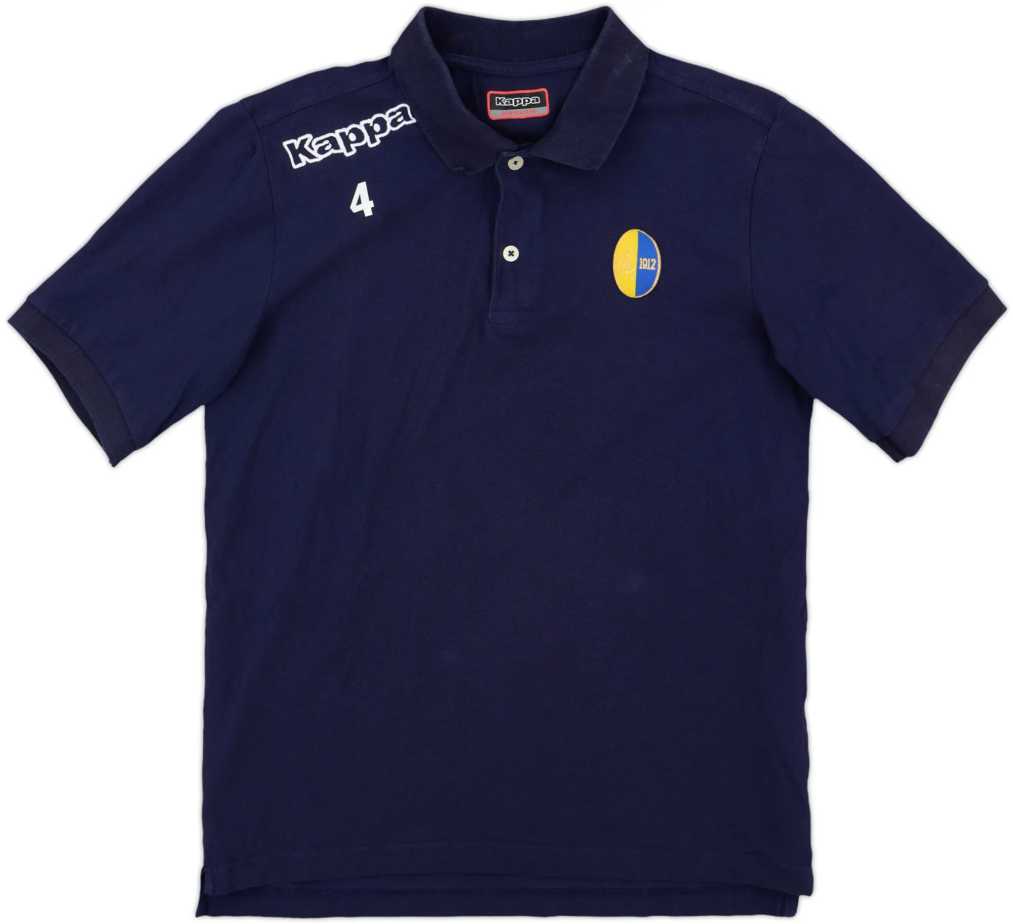 2019-20 Modena Kappa Player Issue Polo Shirt #4 - 9/10 - (M)