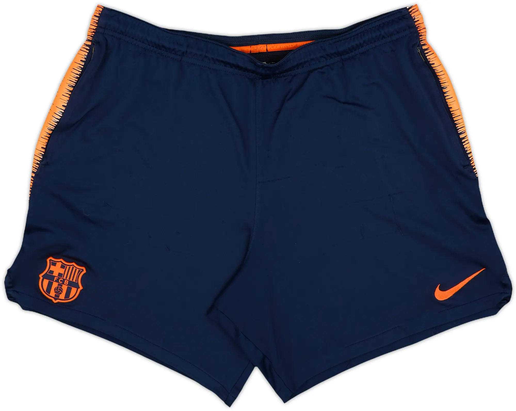 2018-19 Barcelona Nike Training Shorts - 5/10 - (XL.Boys)