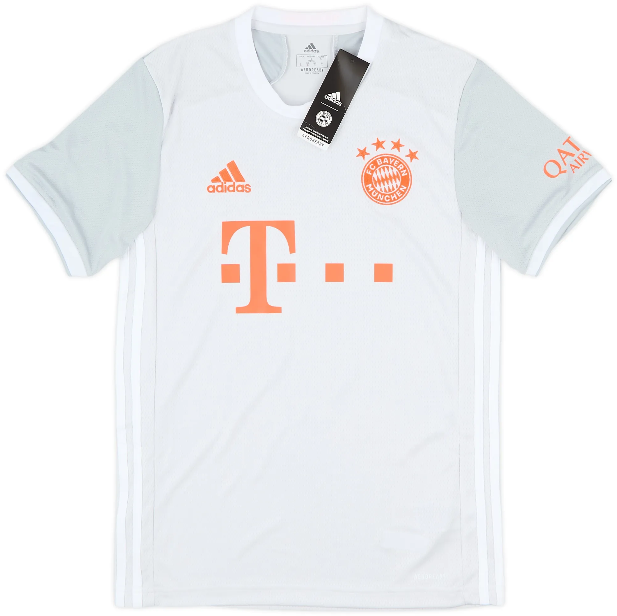 adidas Bayern Munich Mens SS Away Shirt 2020/21