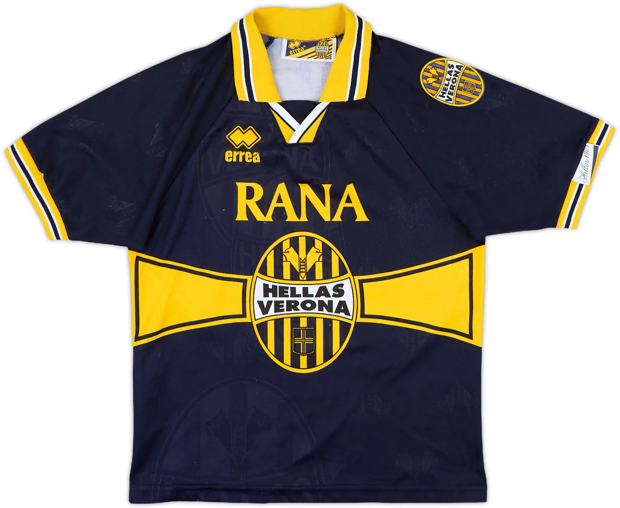 1995-96 Hellas Verona Home Shirt - 8/10 - (L.Boys)
