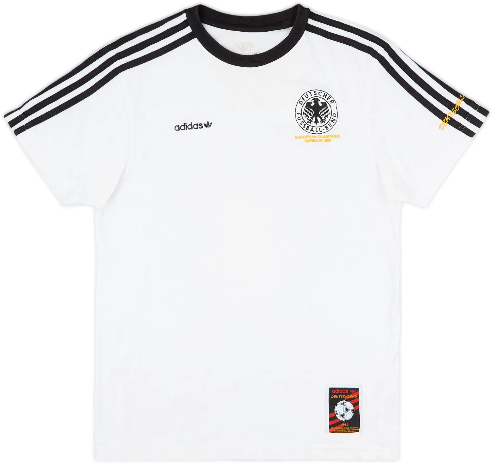 adidas Germany Mens SS Home European Shirt 2008