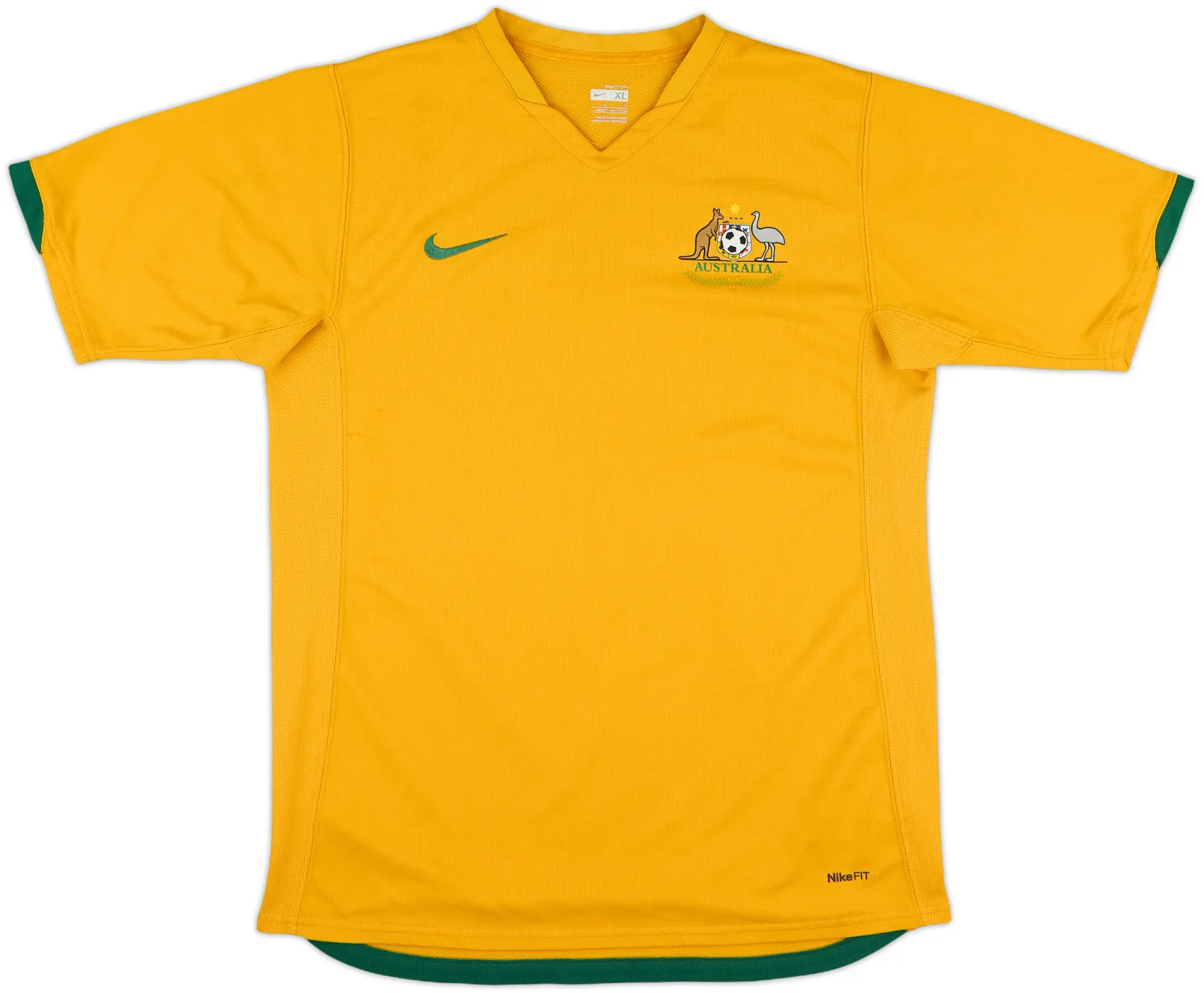2006-08 Australia Home Shirt - 8/10 - (XL.Boys)