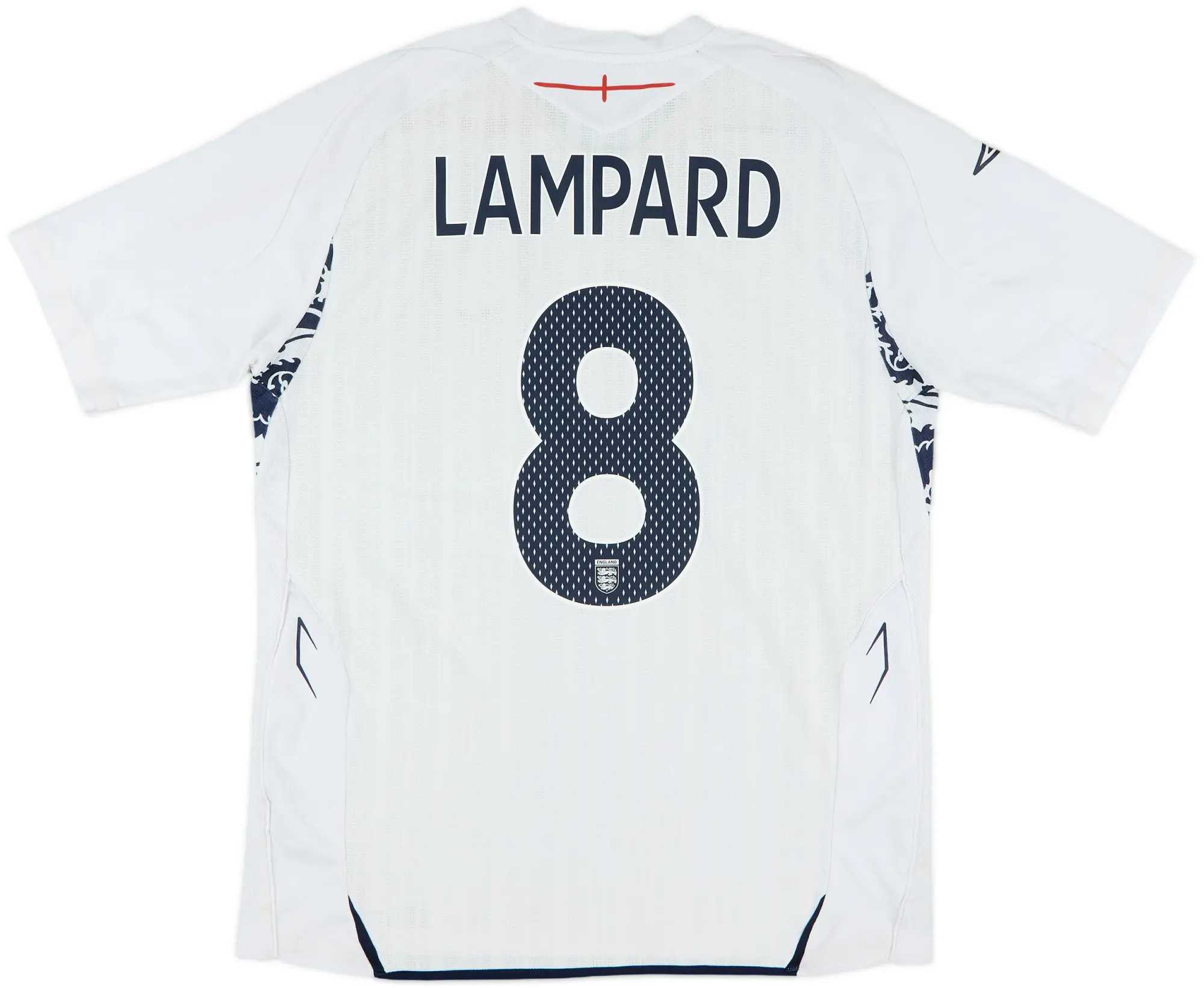 2007-09 England Home Shirt Lampard #8 - 5/10 - (L)