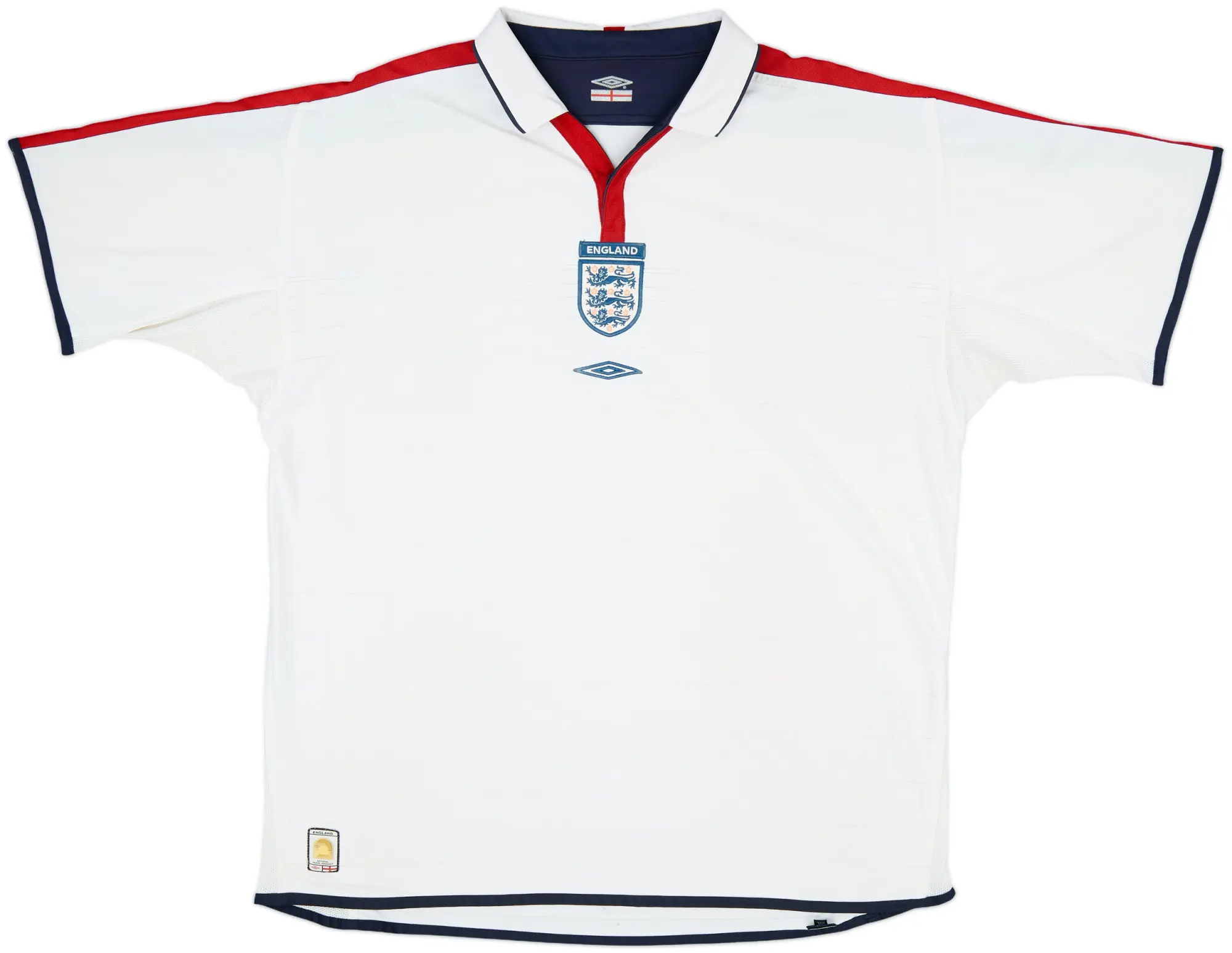 2003-05 England Home Shirt - 5/10 - (XXL)