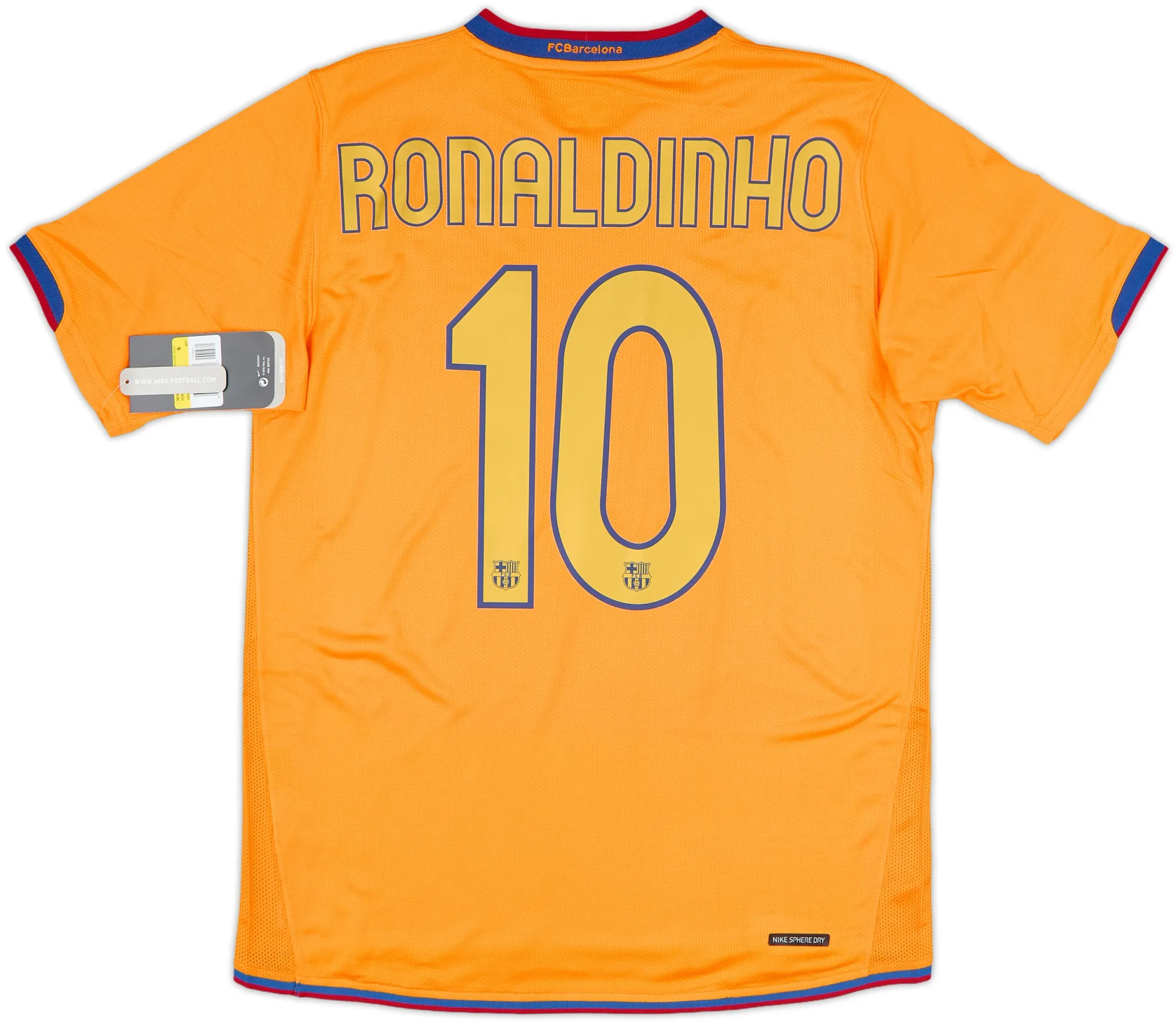 Nike Barcelona Mens SS Away Shirt 2006/08