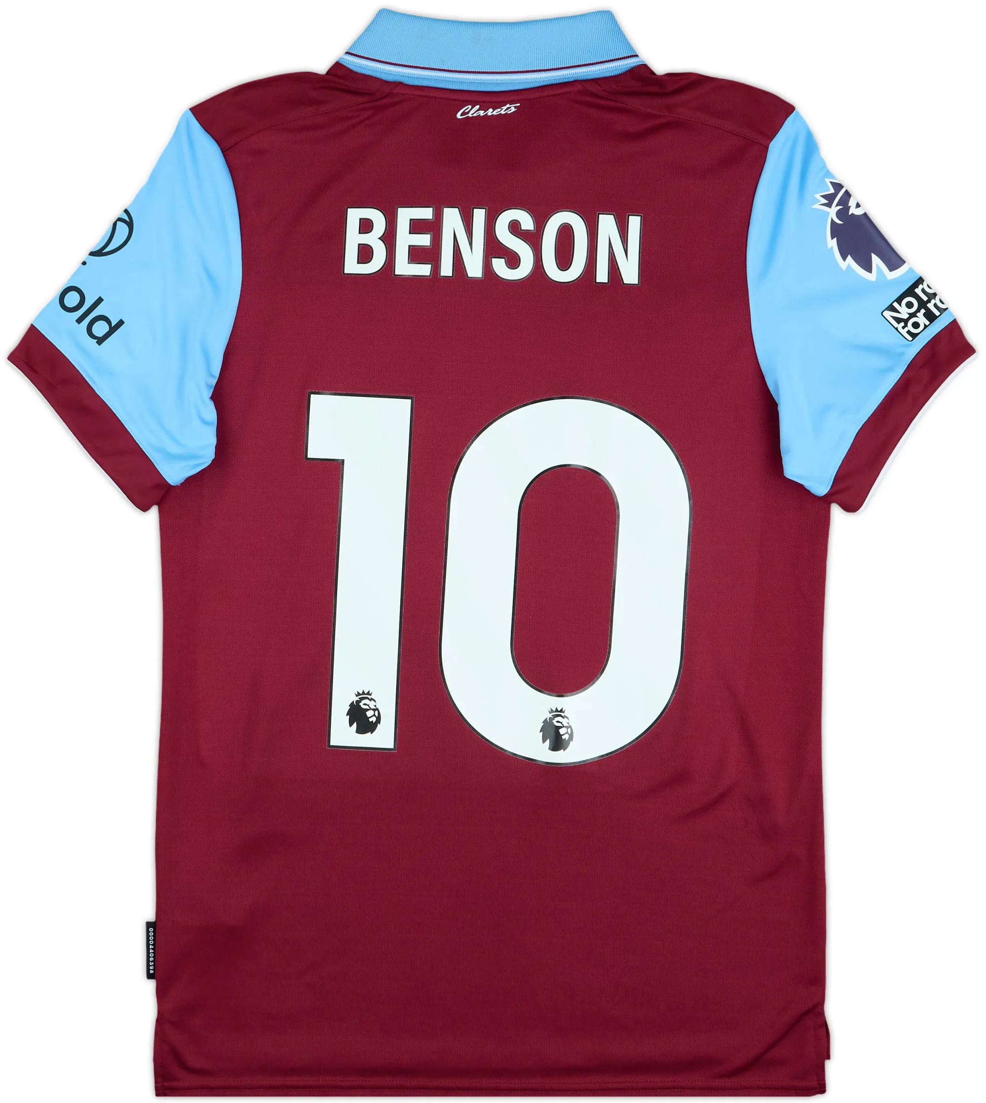 Umbro Burnley Mens SS Player Issue Home Shirt 2023/24