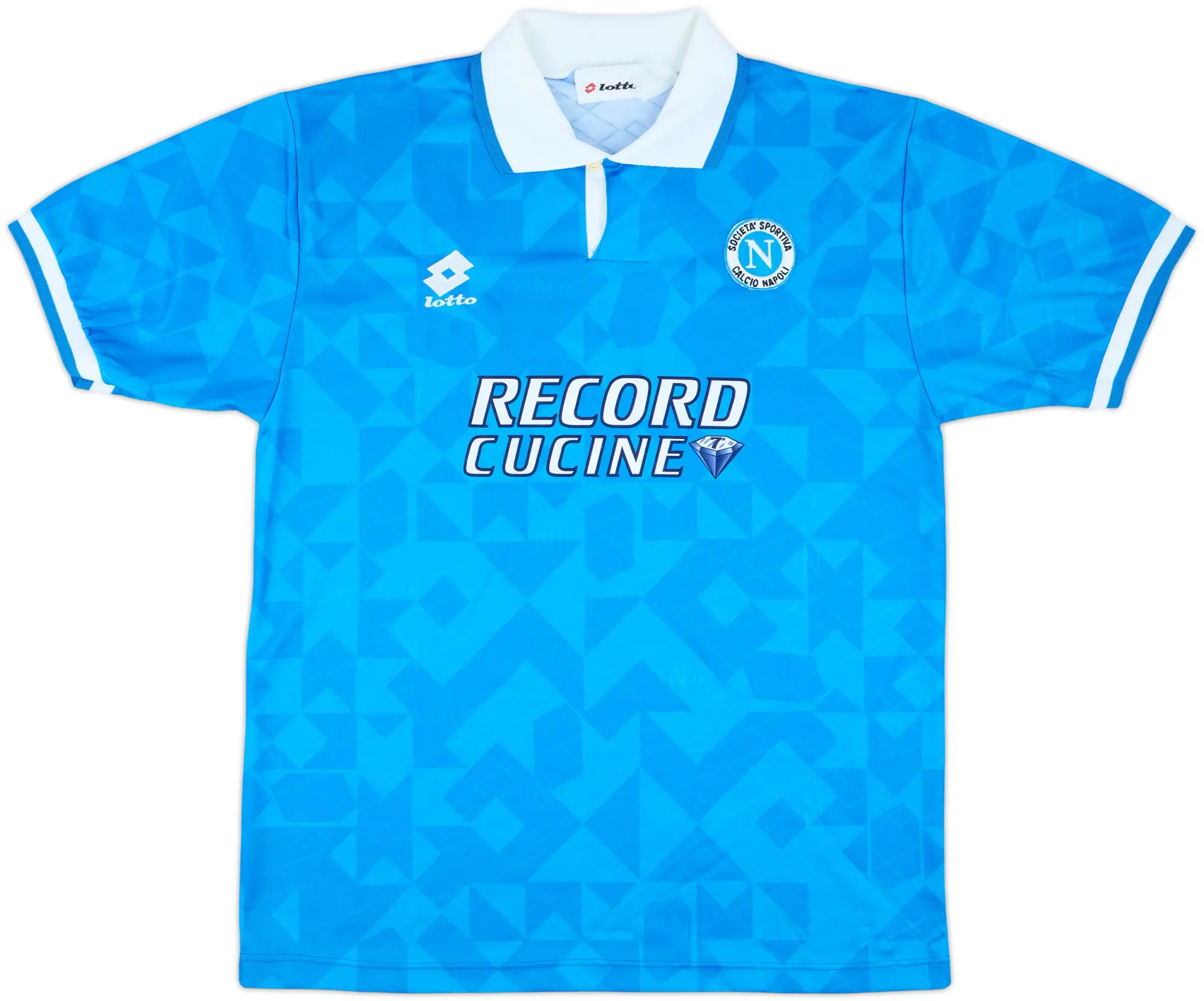1994-96 Napoli Match Issue Home Shirt #7