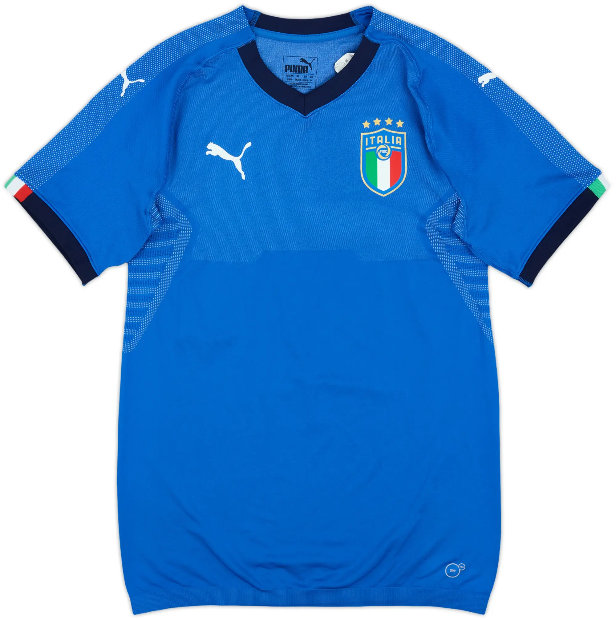 2018-19 Italy Authentic Home Shirt - 7/10 - (XL)