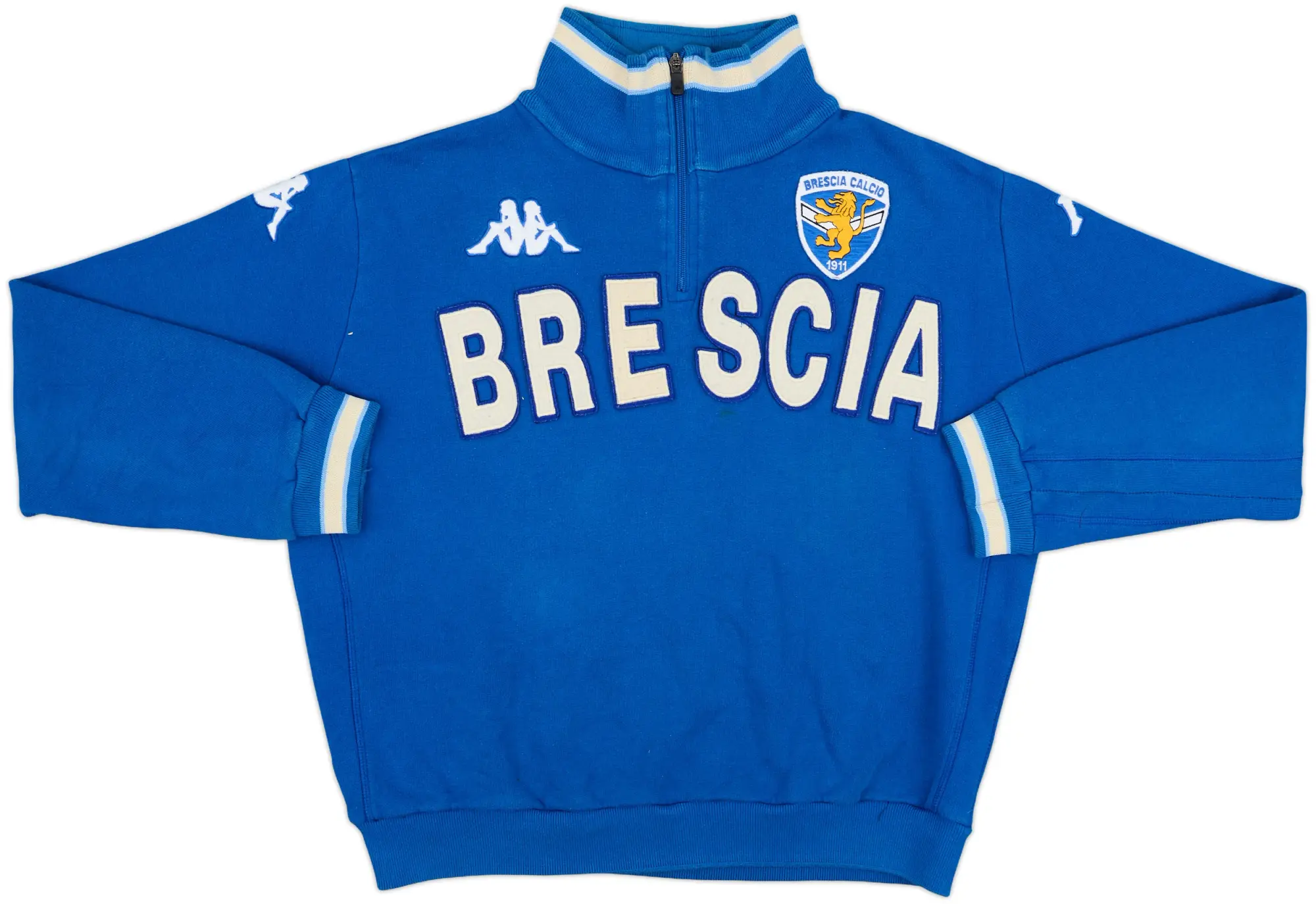 2009-10 Brescia Kappa 1/4 Zip Training Top - 8/10 - (XXL)
