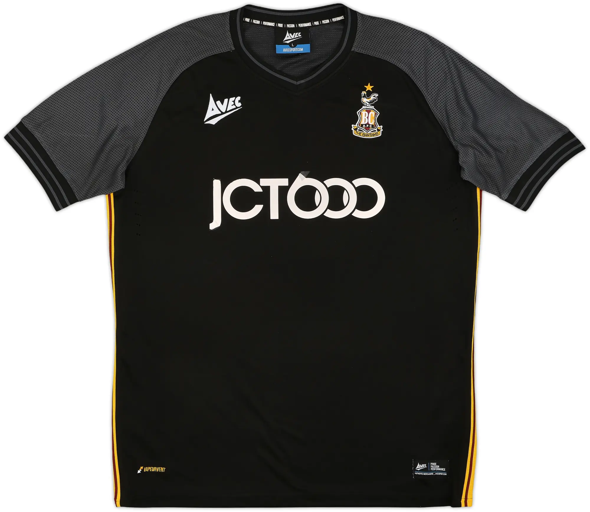 2018-19 Bradford City Third Shirt - 6/10 - (L)