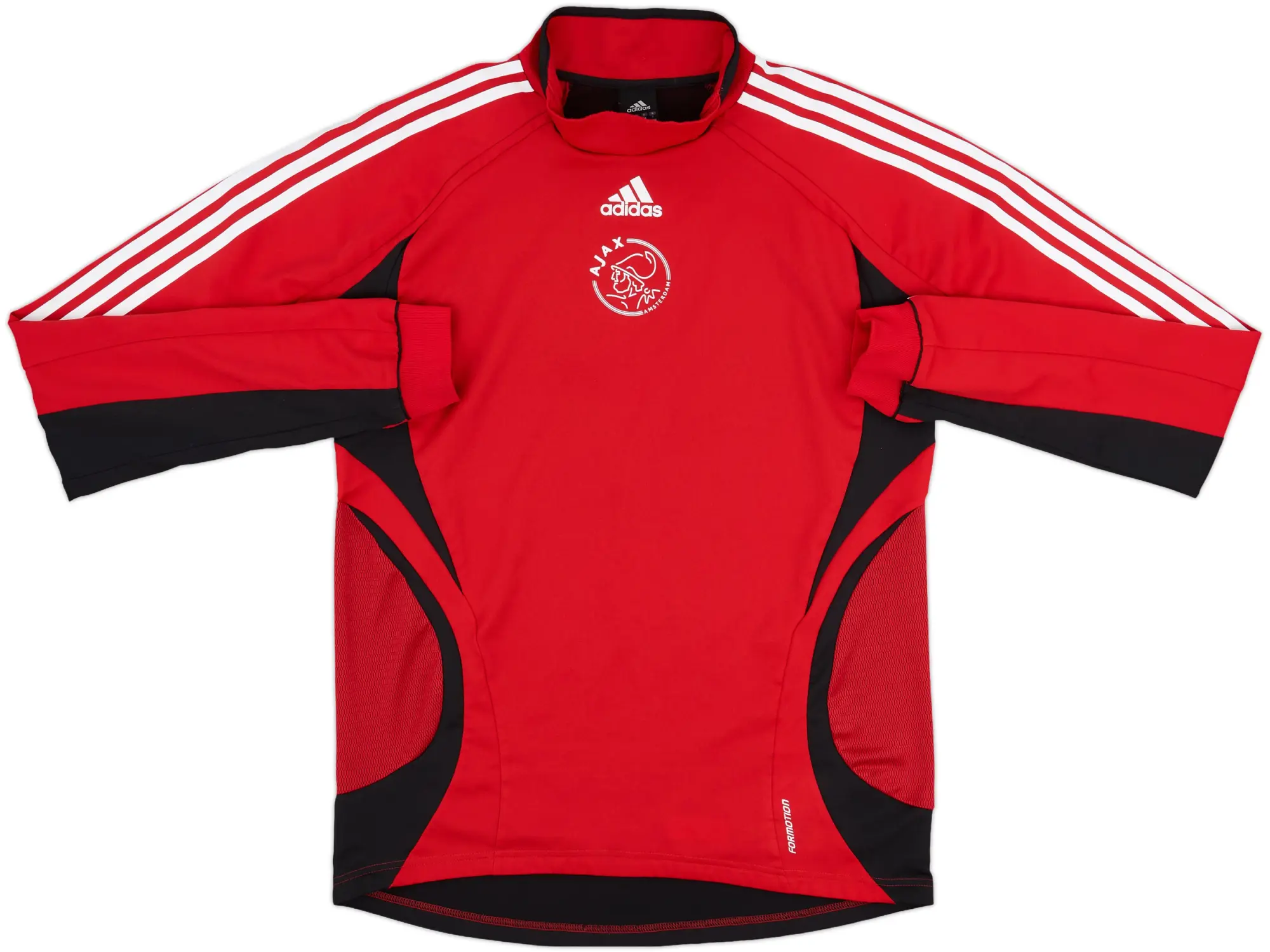 2007-08 Ajax adidas Sweat Top - 8/10 - (L)