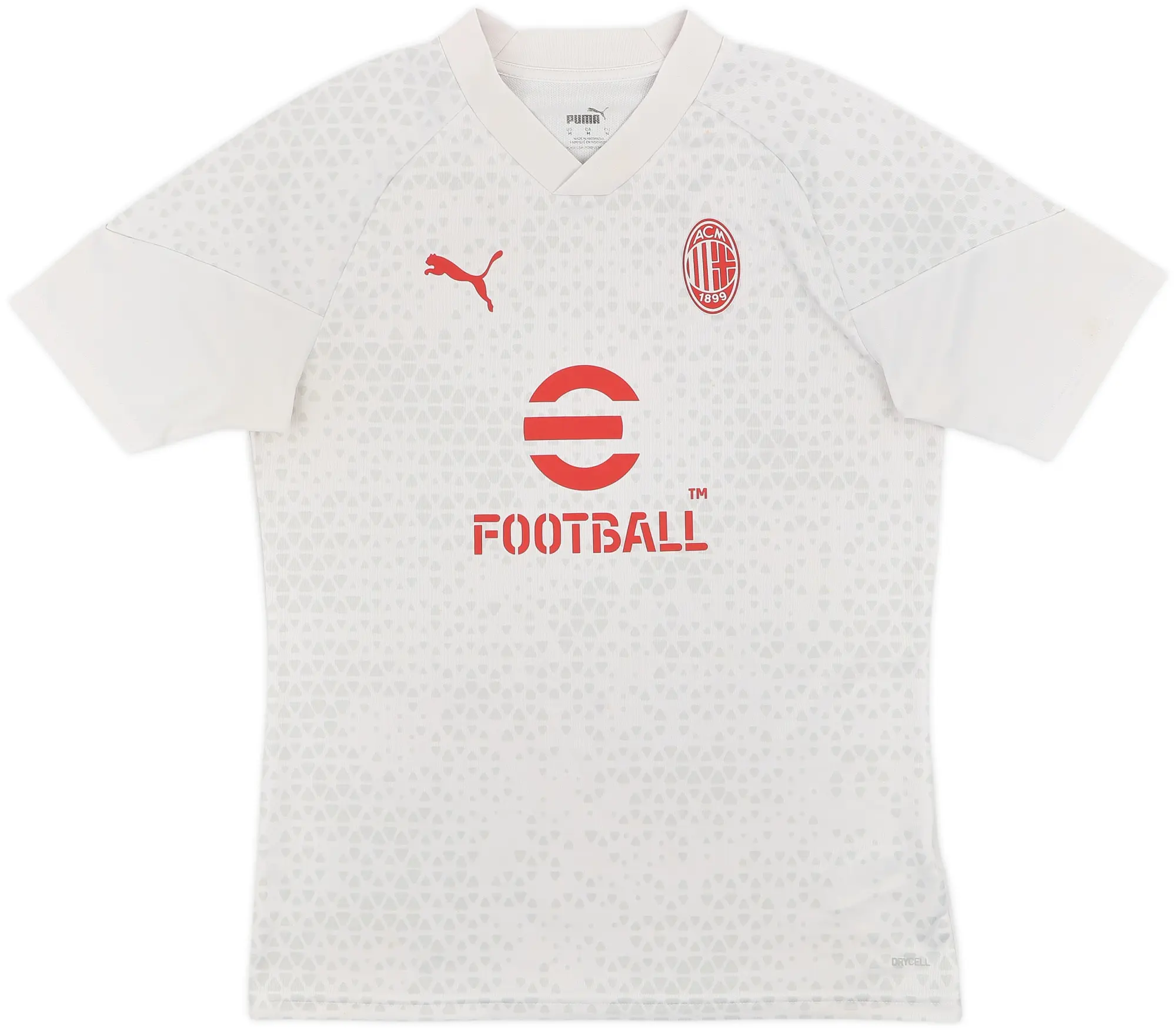 2023-24 AC Milan Puma Training Shirt - 8/10 - (M)