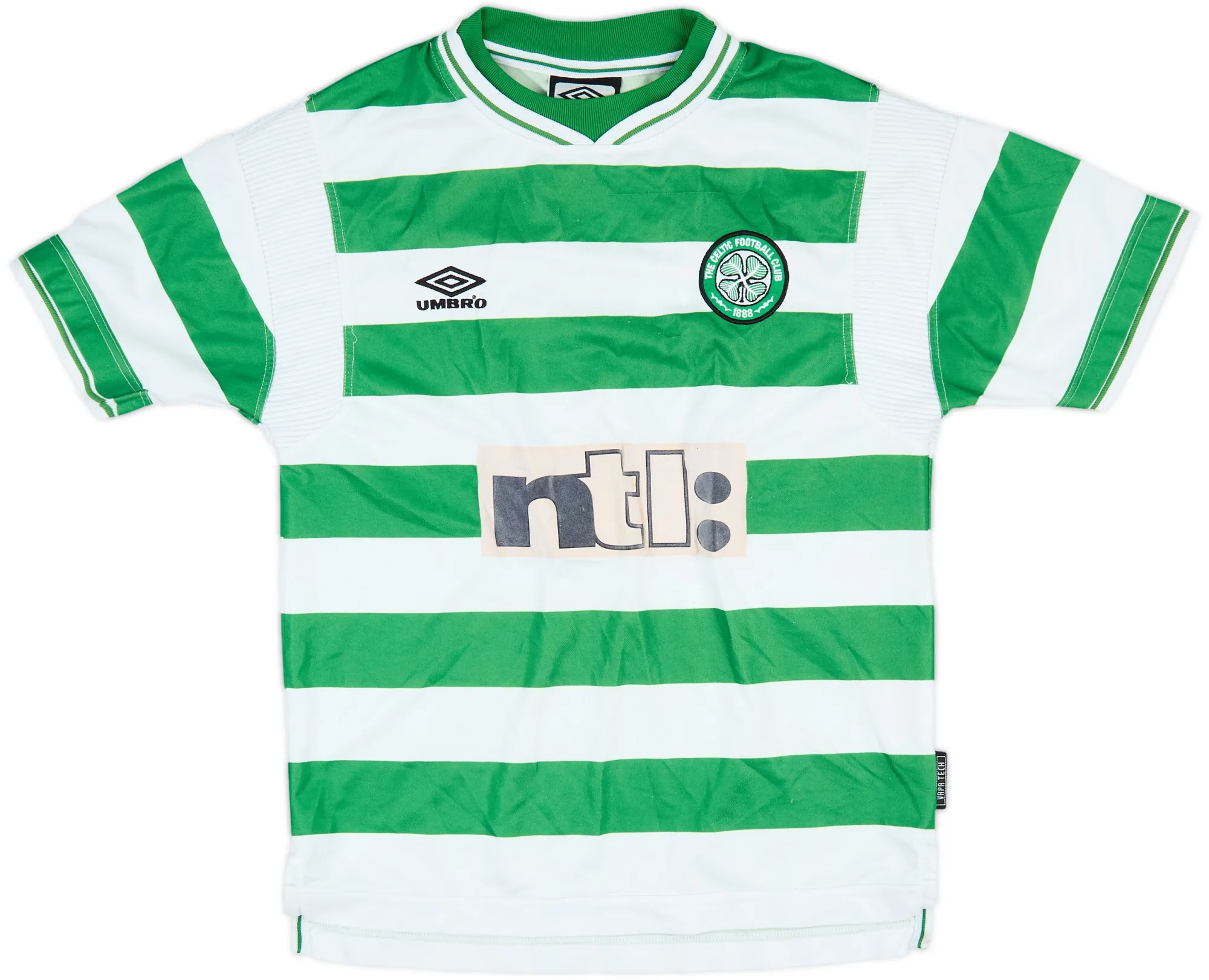 Umbro Celtic Mens SS Home Shirt 1999/01