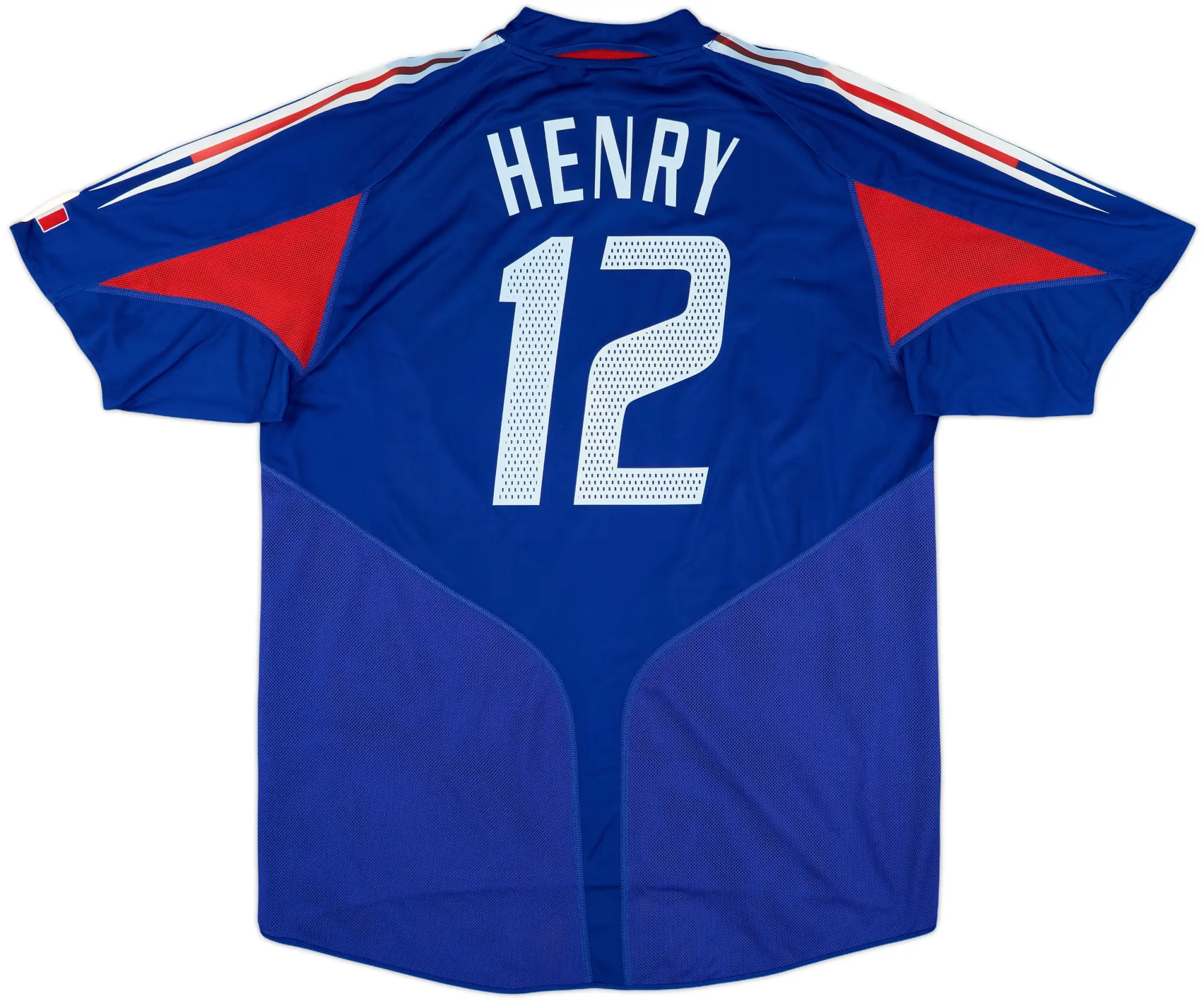 2004-06 France Home Shirt Henry #12 - 6/10 - (XL)