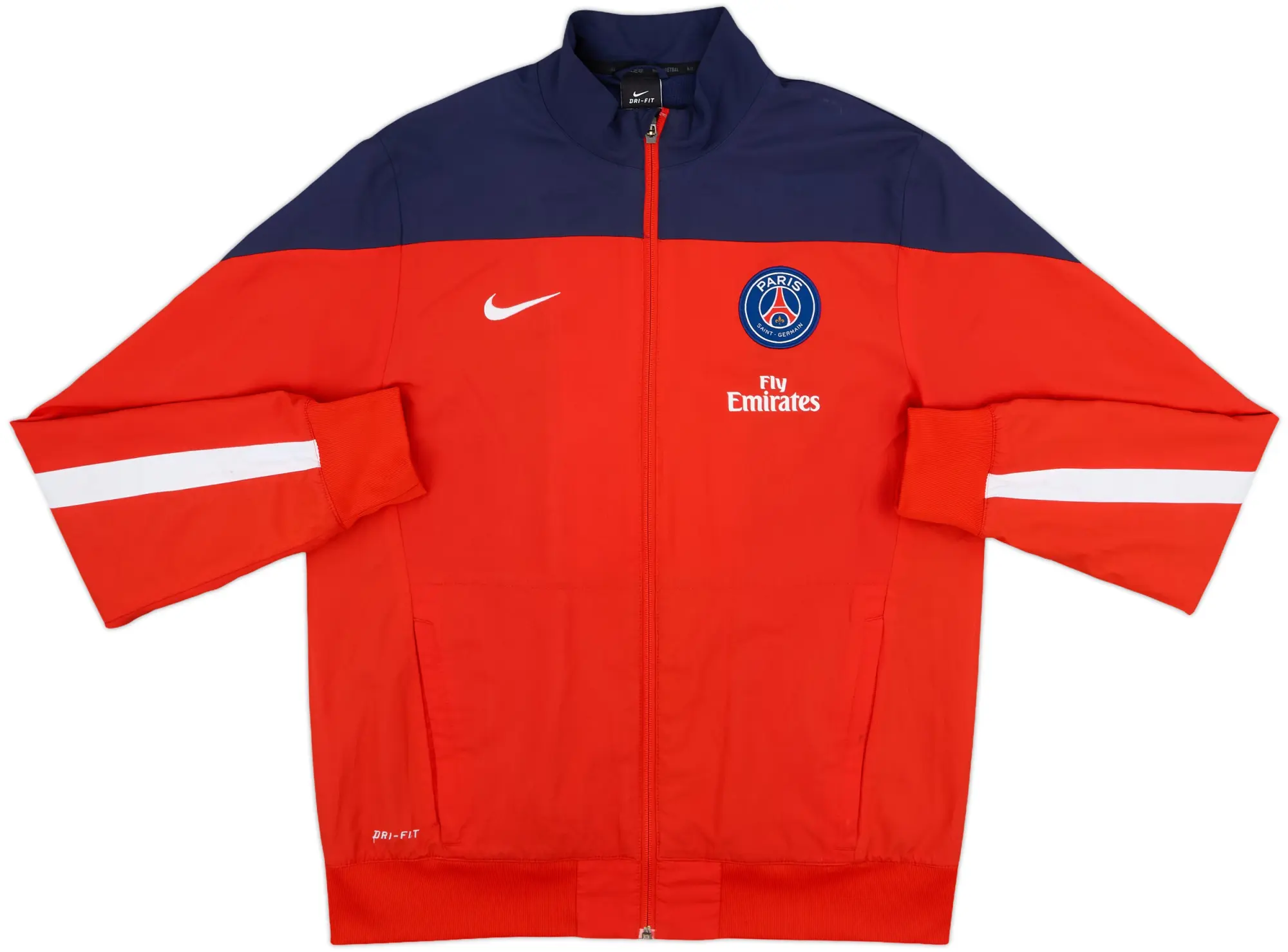 2014-15 Paris Saint-Germain Nike Track Jacket - 8/10 - (M)