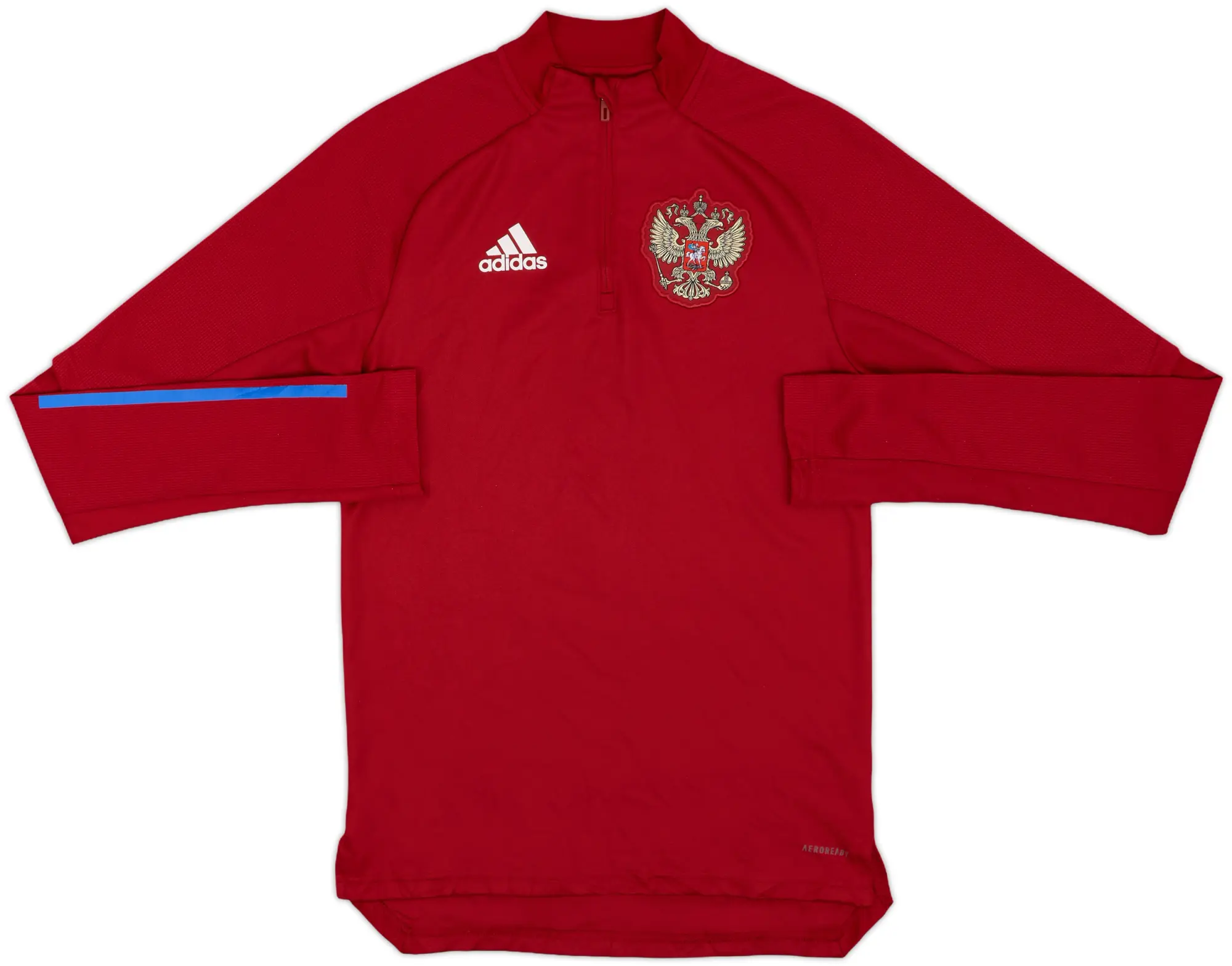 2018-20 Russia adidas 1/4 Zip Training Top - 8/10 - (XS)