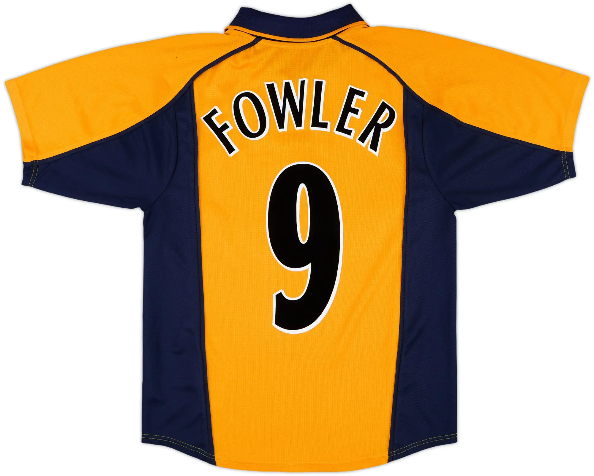 2000-02 Liverpool Away Shirt Fowler #9 - 6/10 - (L.Boys)
