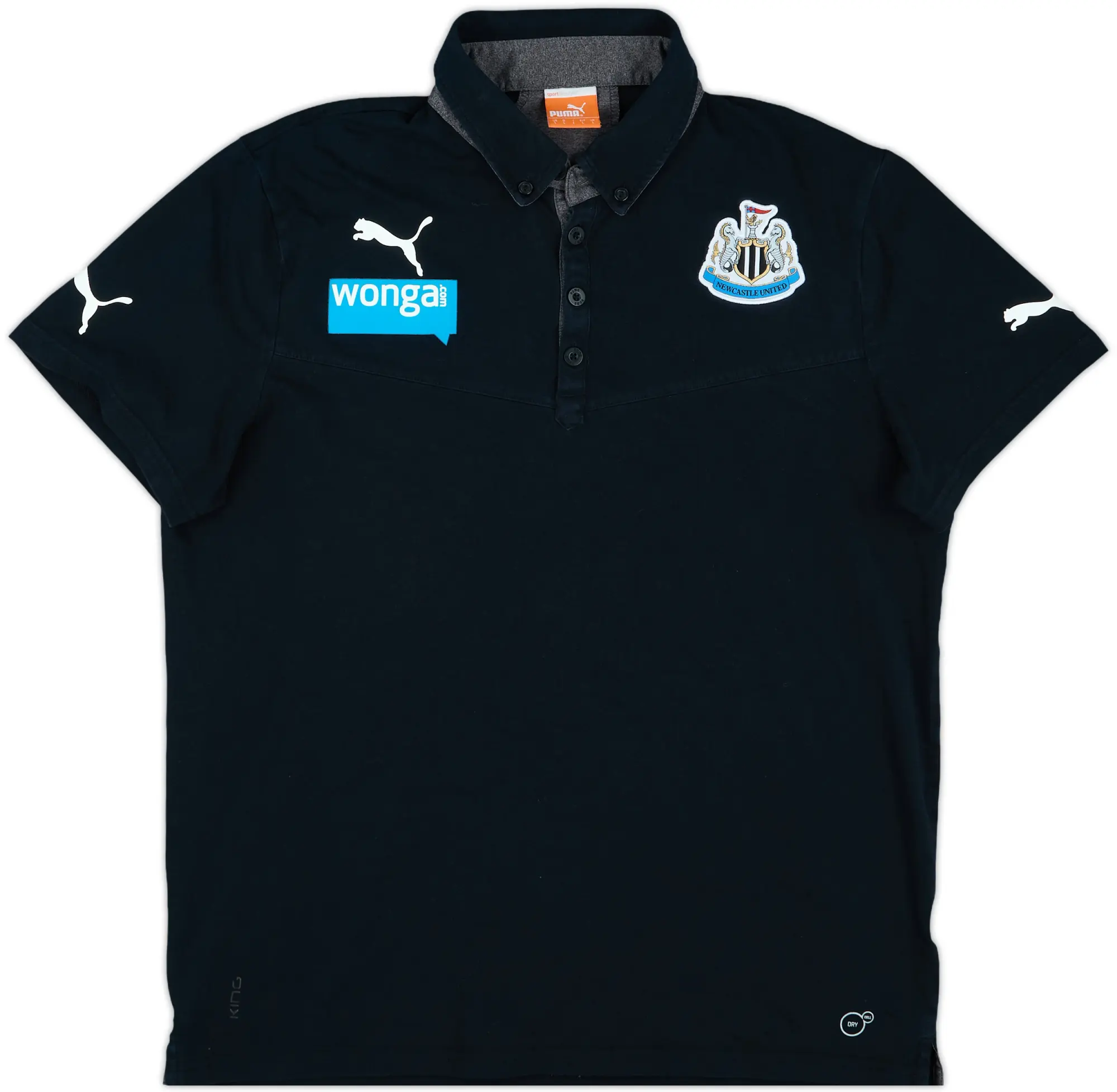 2013-14 Newcastle Puma Polo Shirt - 9/10 - (L)