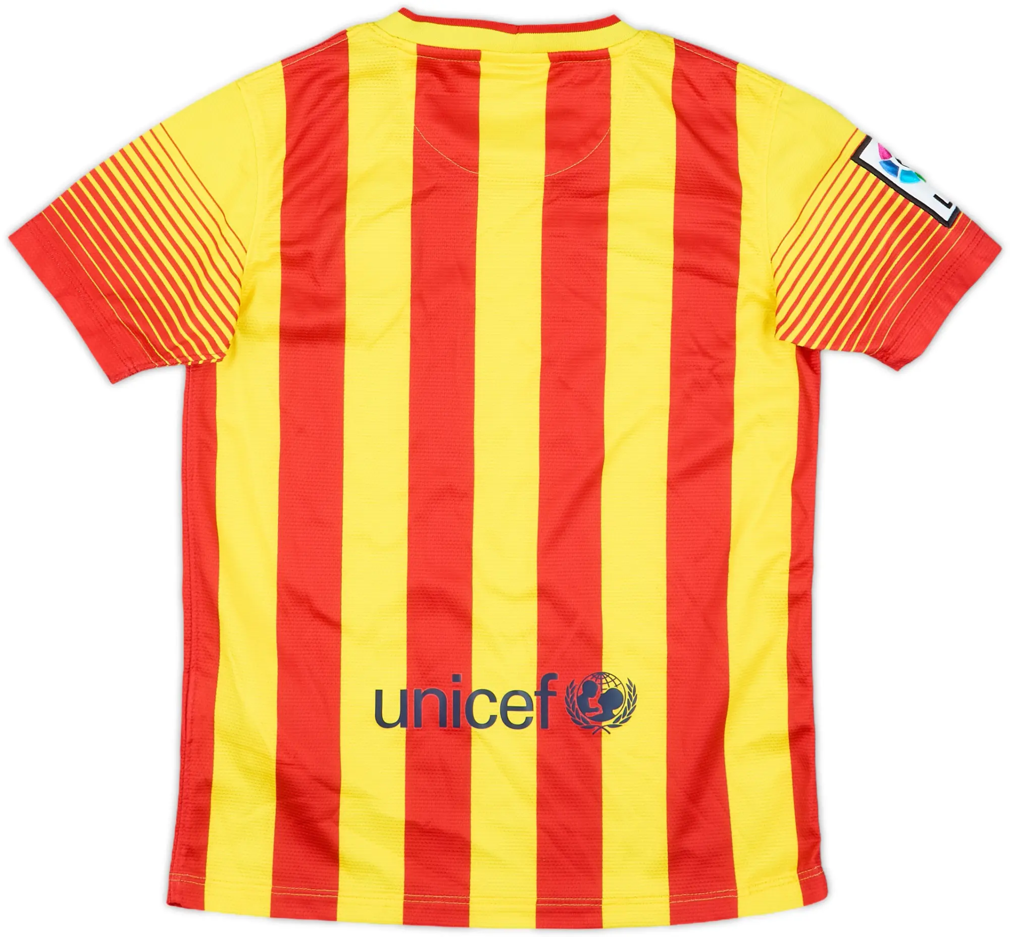 Nike Barcelona Boys SS Away Shirt 2013/15