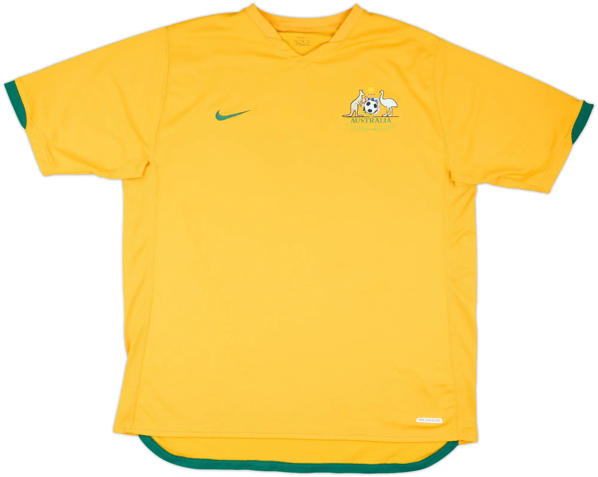 2006-08 Australia Home Shirt Donhauser - 8/10 - (XL)