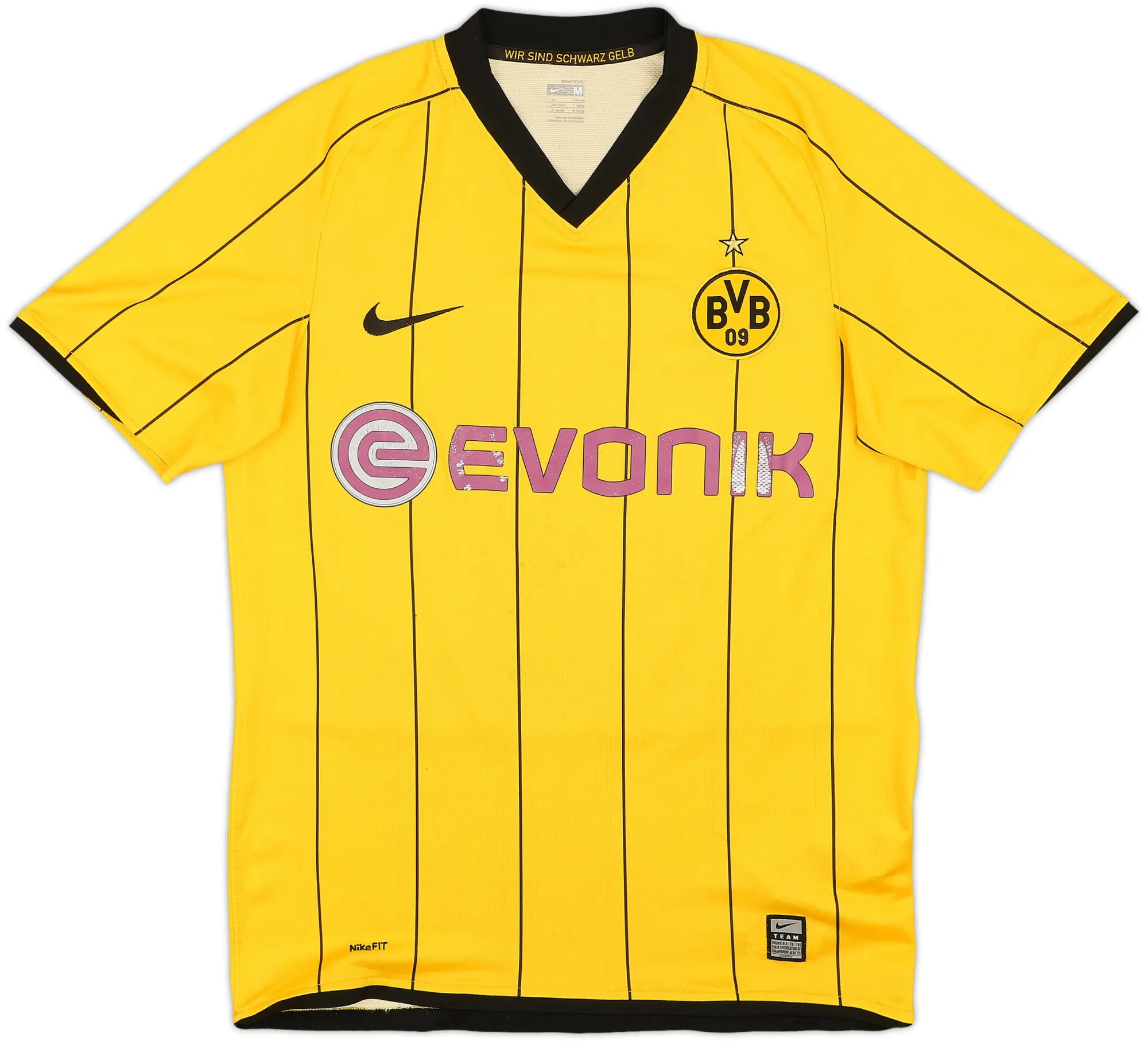 Nike Borussia Dortmund Mens SS Home Shirt 2008/09