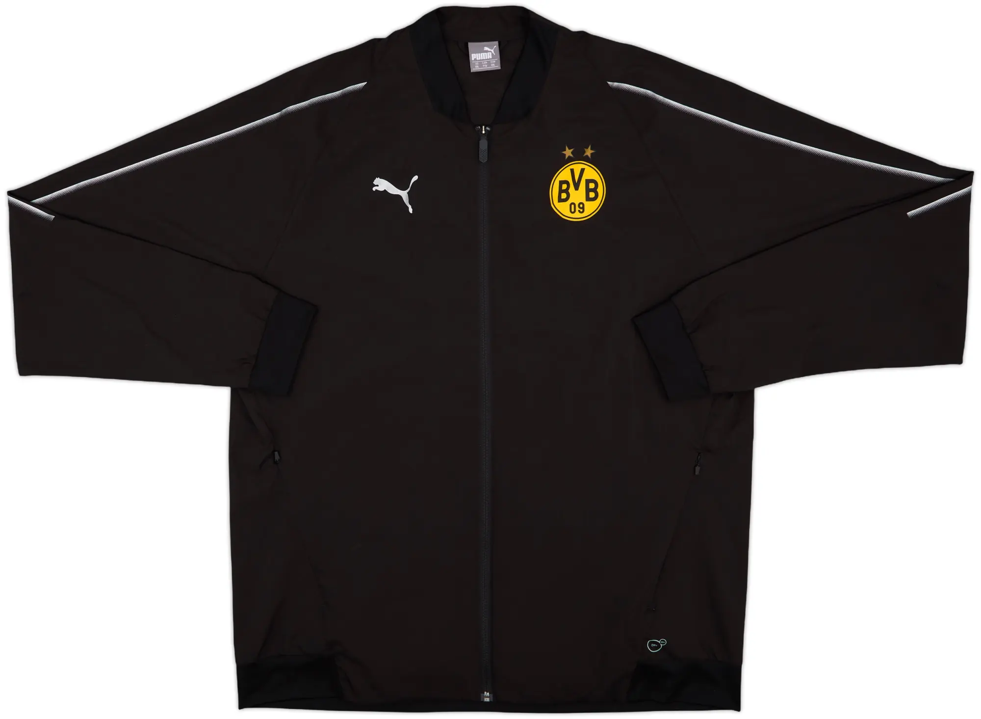 2018-19 Borussia Dortmund Puma Track Jacket - 8/10 - (XXL)