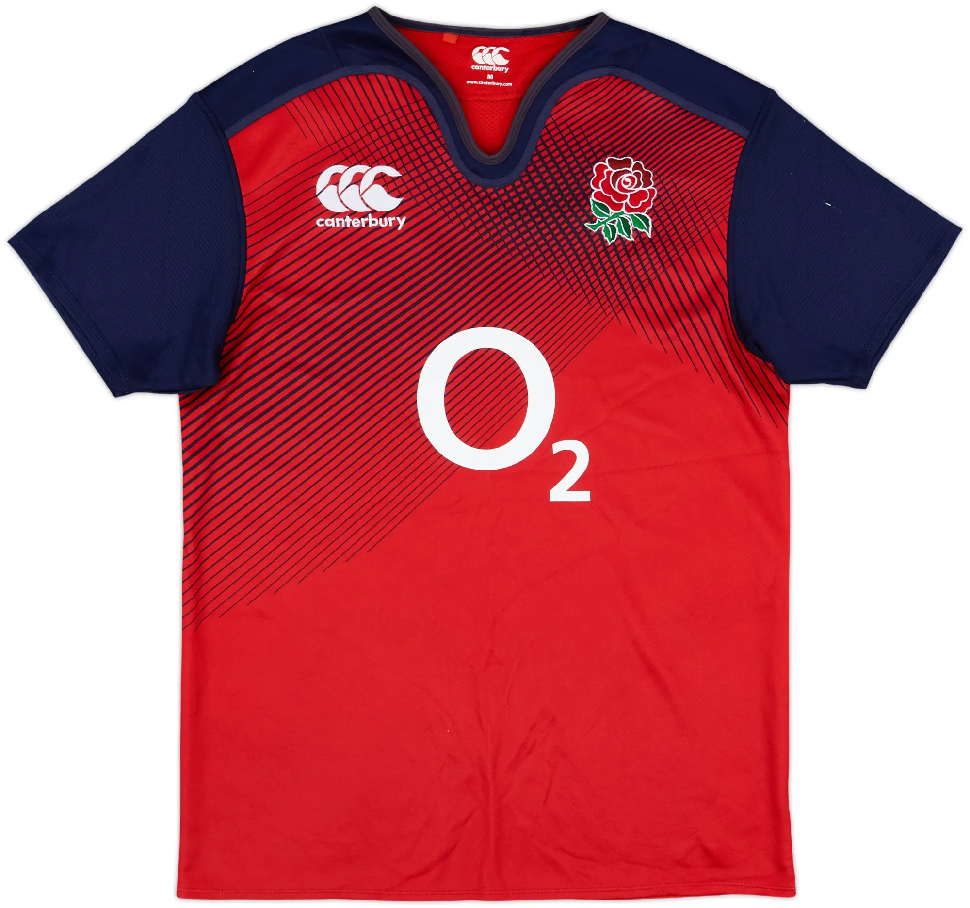 2015-16 England Rugby Canterbury Training Shirt - 8/10 - (M)