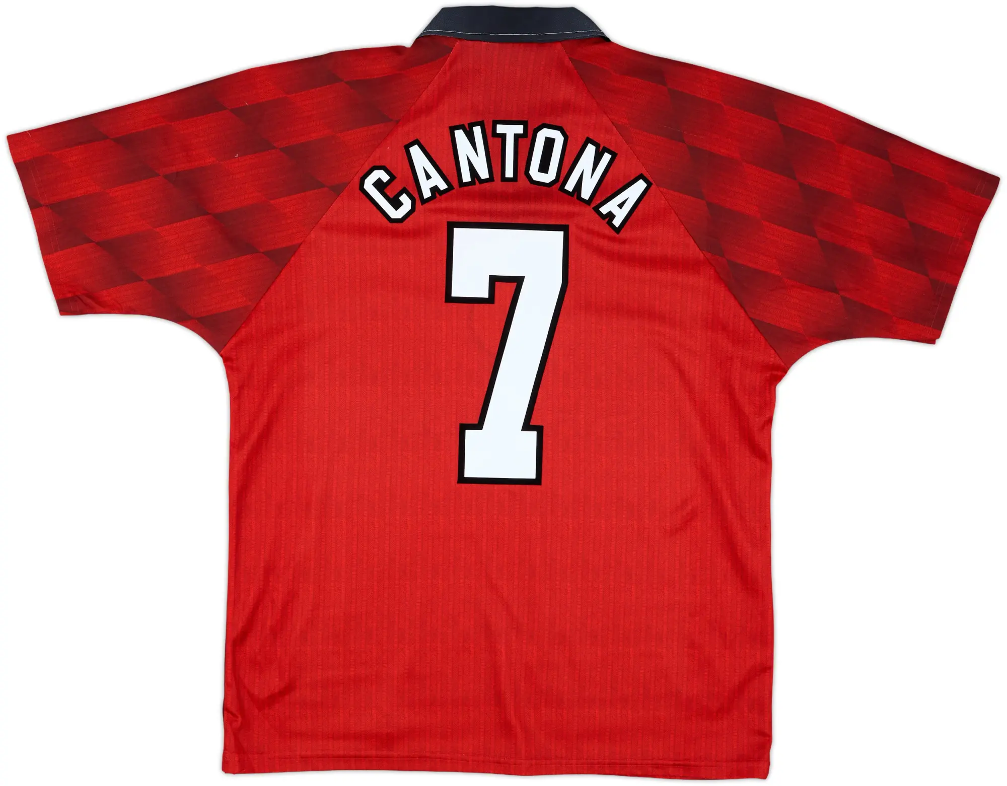 1996-98 Manchester United Home Shirt Cantona #7 - 5/10 - (L)