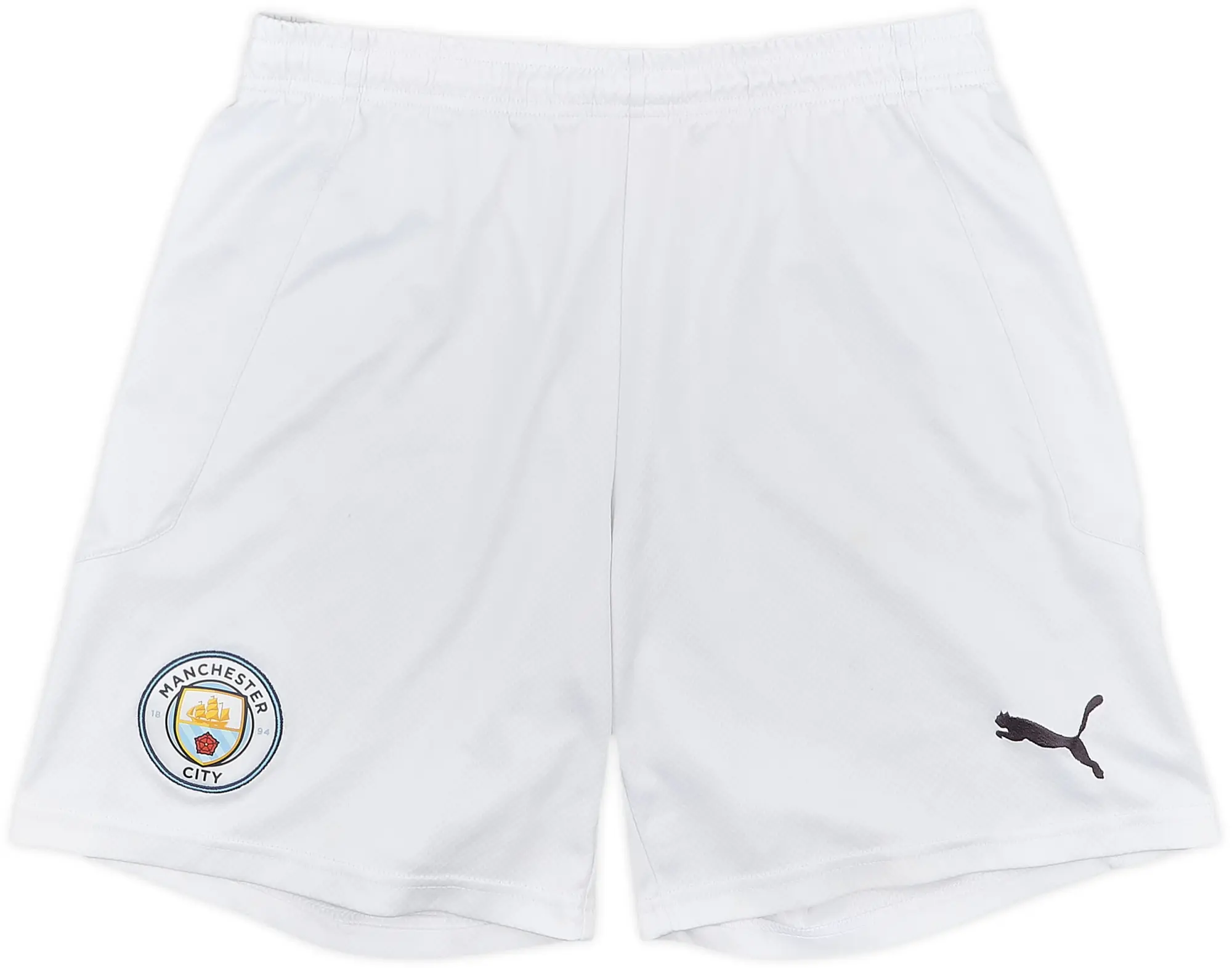2020-21 Manchester City Home Shorts - 6/10 - (M)
