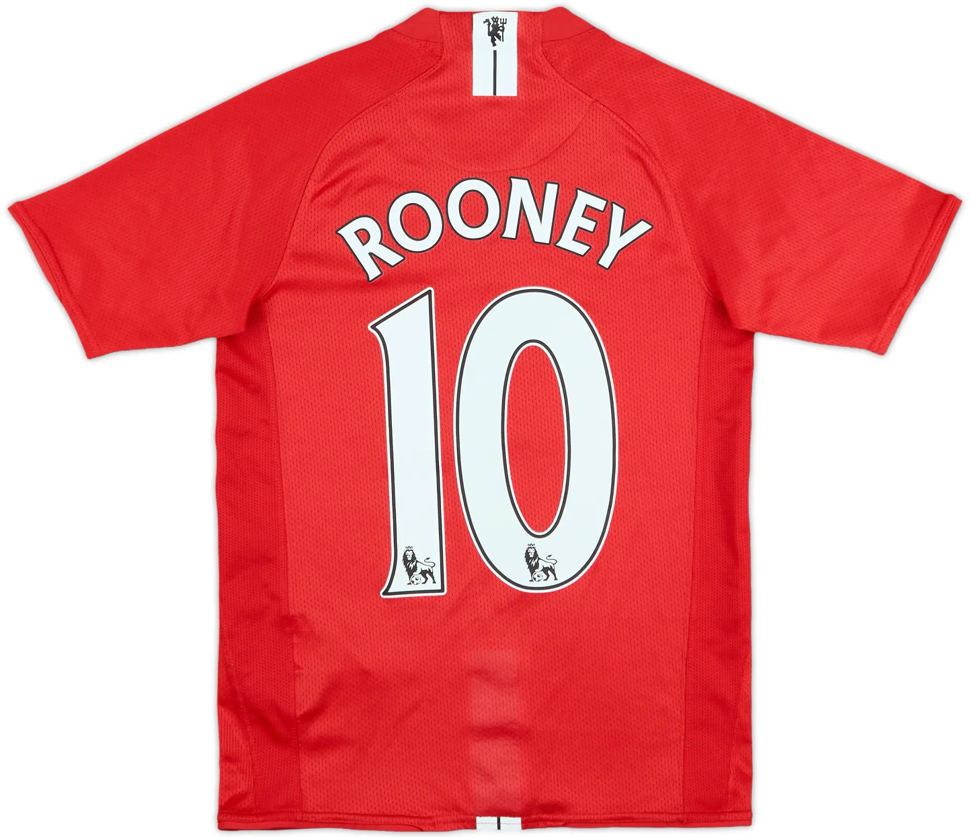 2007-09 Manchester United Home Shirt Rooney #10 - 5/10 - (M.Boys)