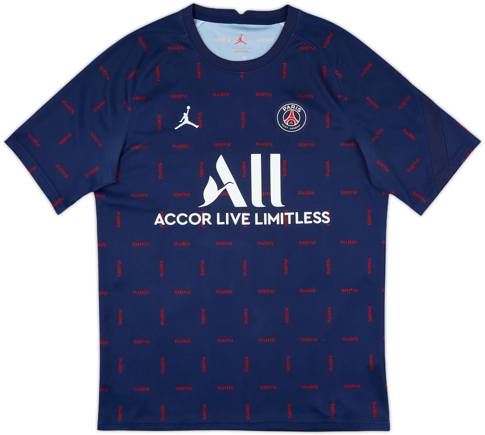 2021-22 Paris Saint-Germain Nike Jordan Training Shirt - 7/10 - (M)