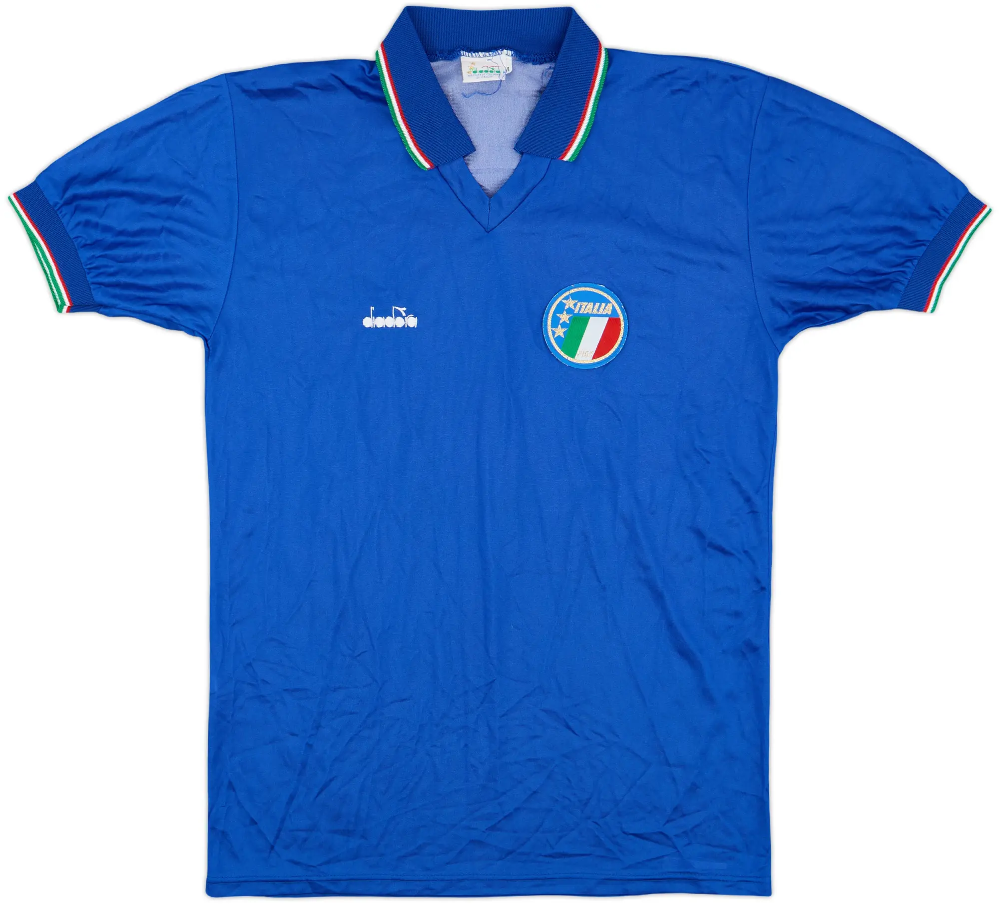1986-90 Italy Home Shirt #15 - 9/10 - (M)