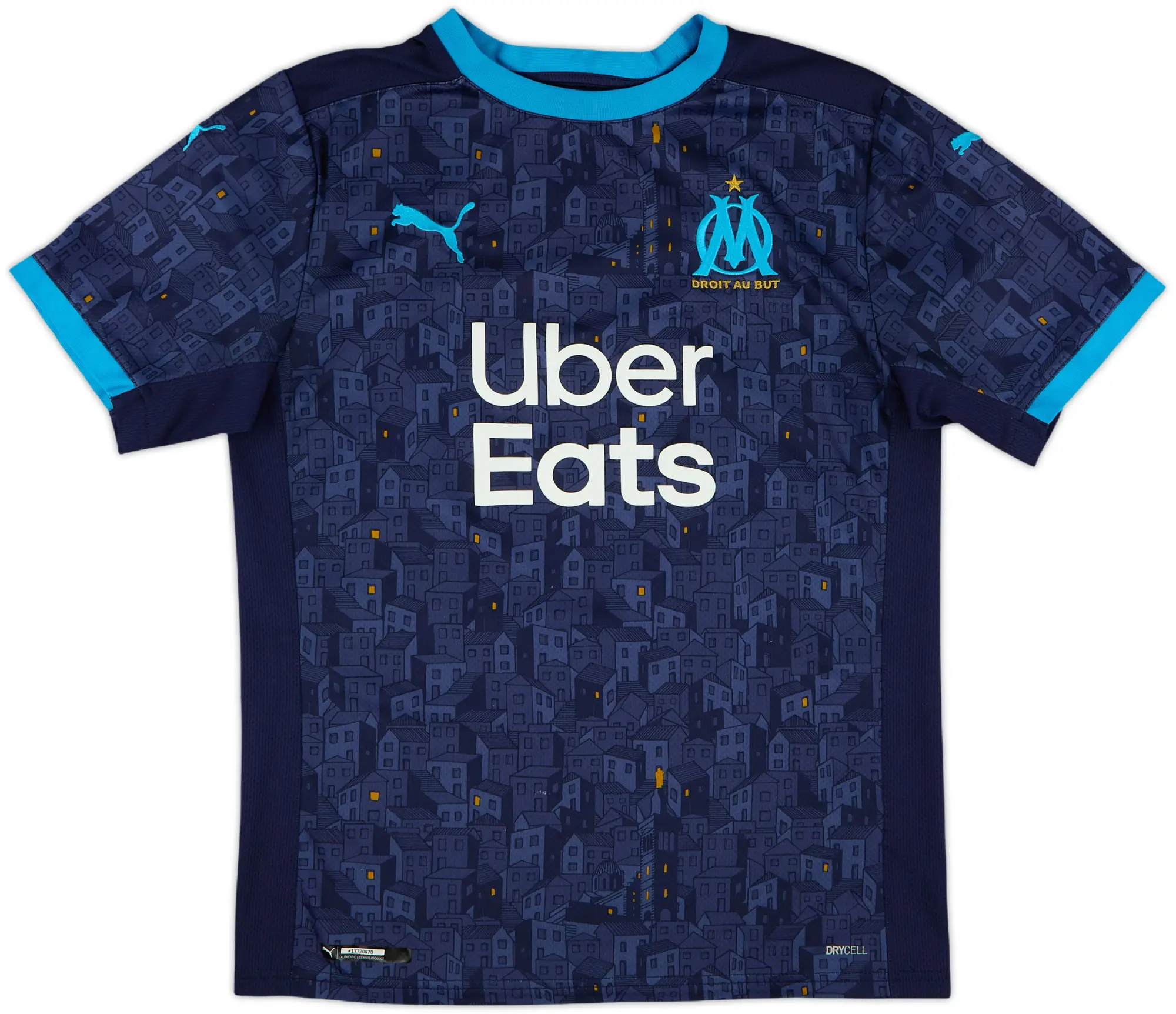 2020-21 Olympique Marseille Away Shirt - 8/10 - (S)