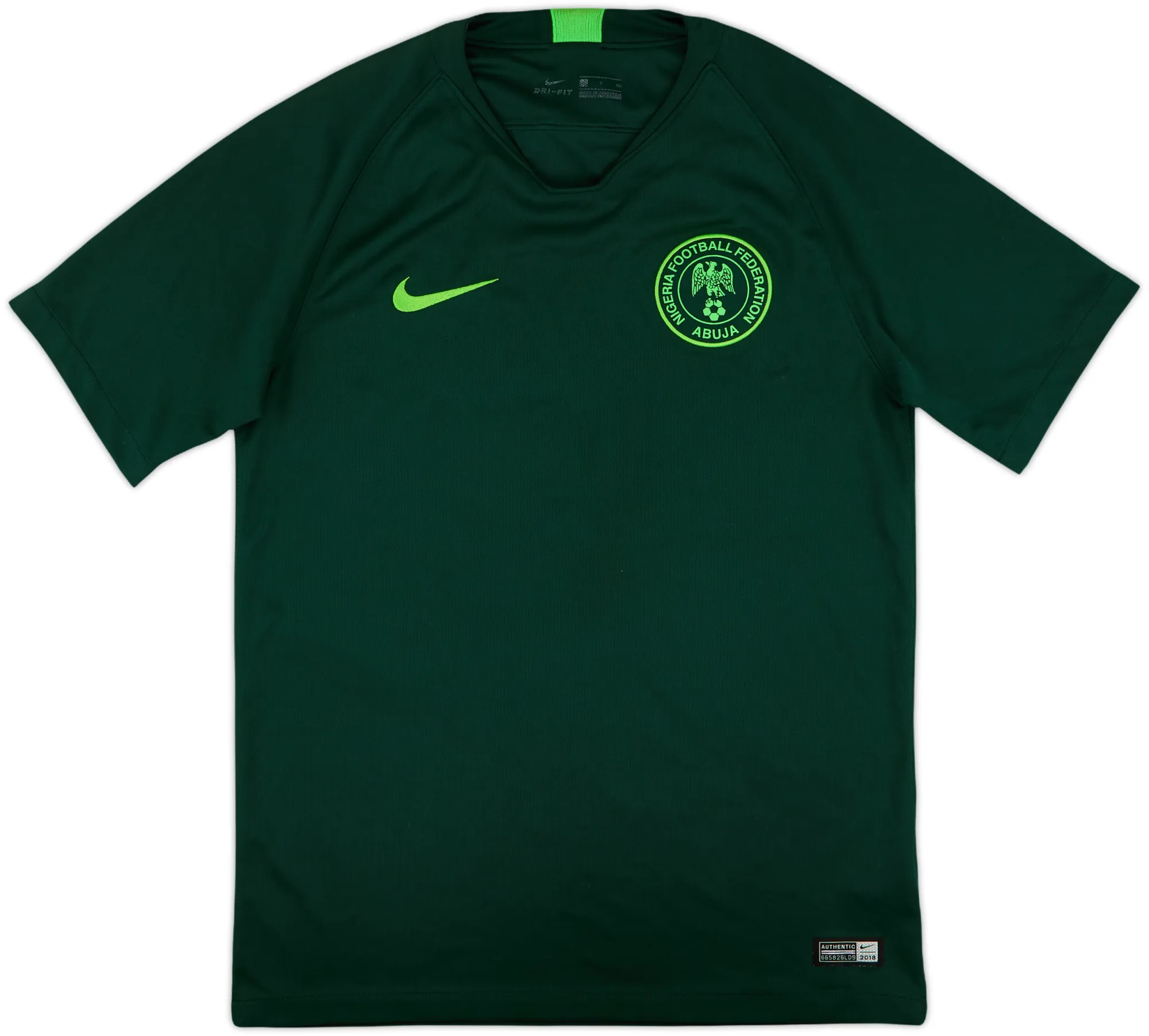 Nike Nigeria Mens SS Away Shirt 2018