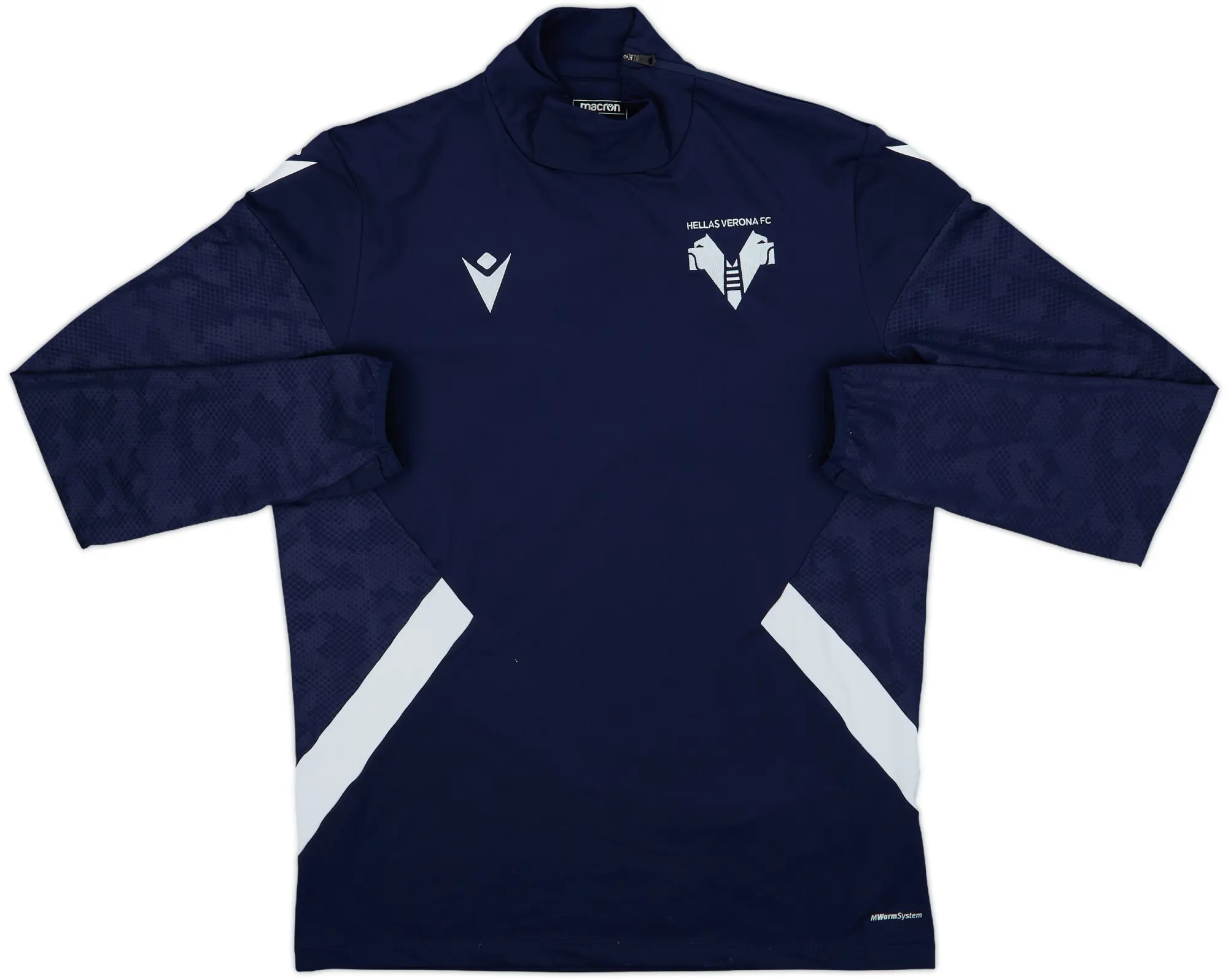 2022-23 Hellas Verona Macron 1/4 Zip Drill Top - 8/10 - (L)