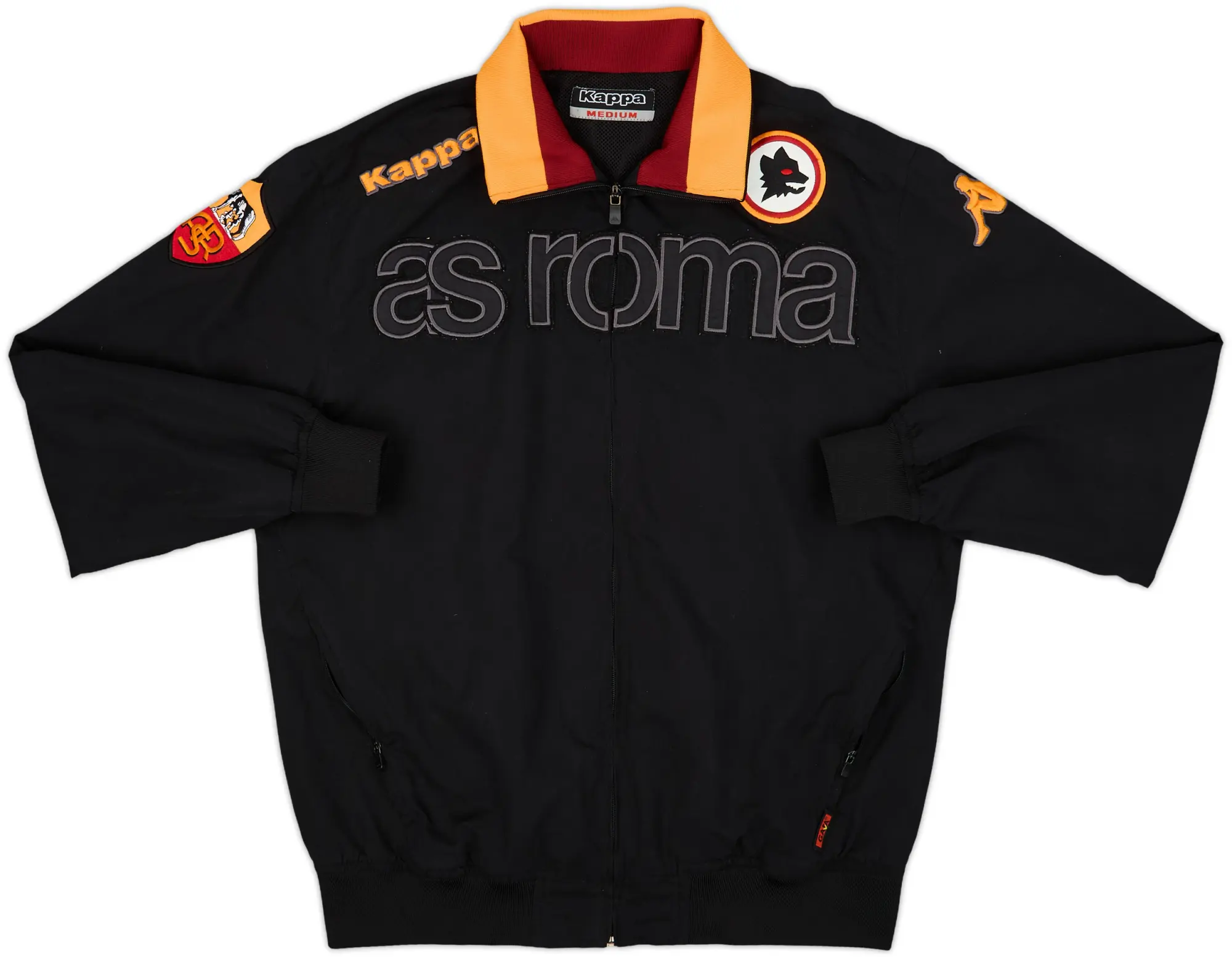 2010-11 Roma Kappa Track Jacket - 8/10 - (M)