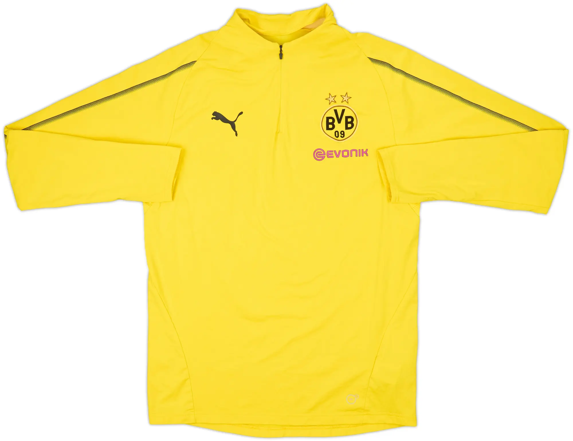 2017-18 Borussia Dortmund Puma 1/4 Zip Training Top - 8/10 - (M)