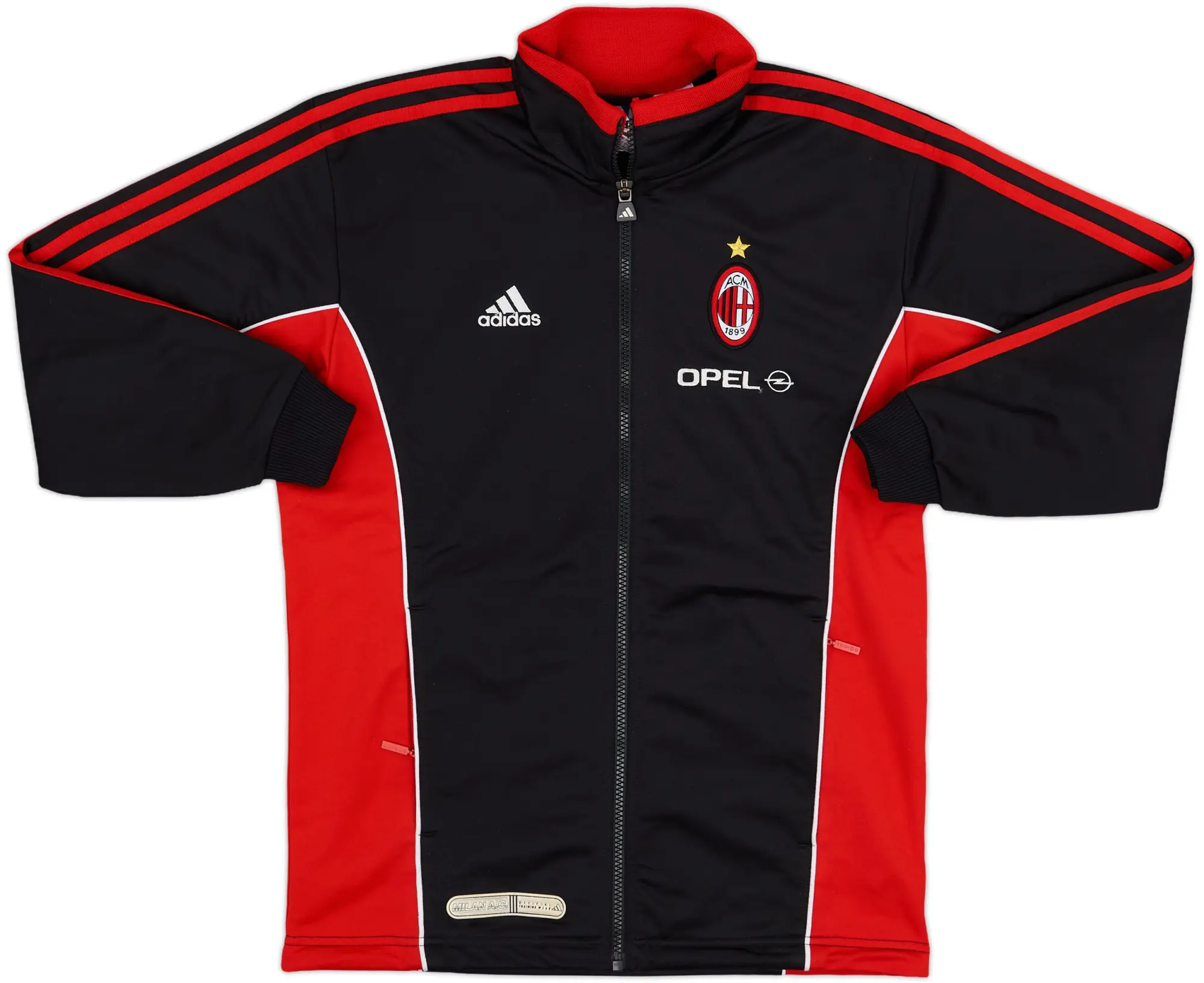 1999-00 AC Milan adidas Track Jacket - 8/10 - (M.Boys)