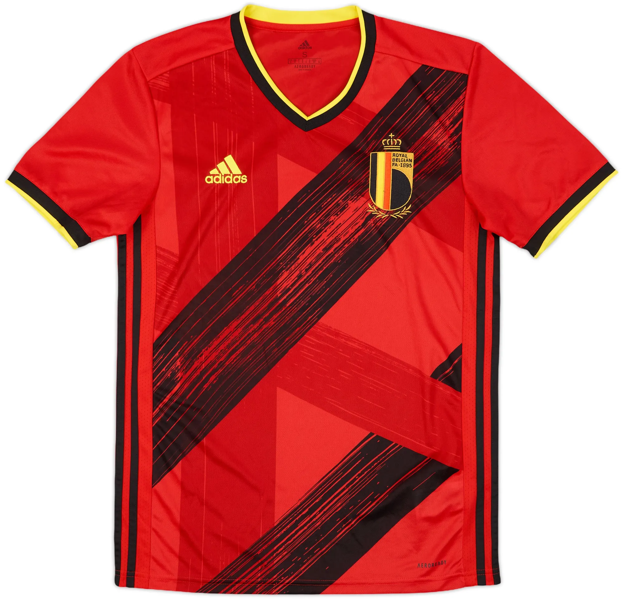 adidas Belgium Mens SS Home Shirt 2020