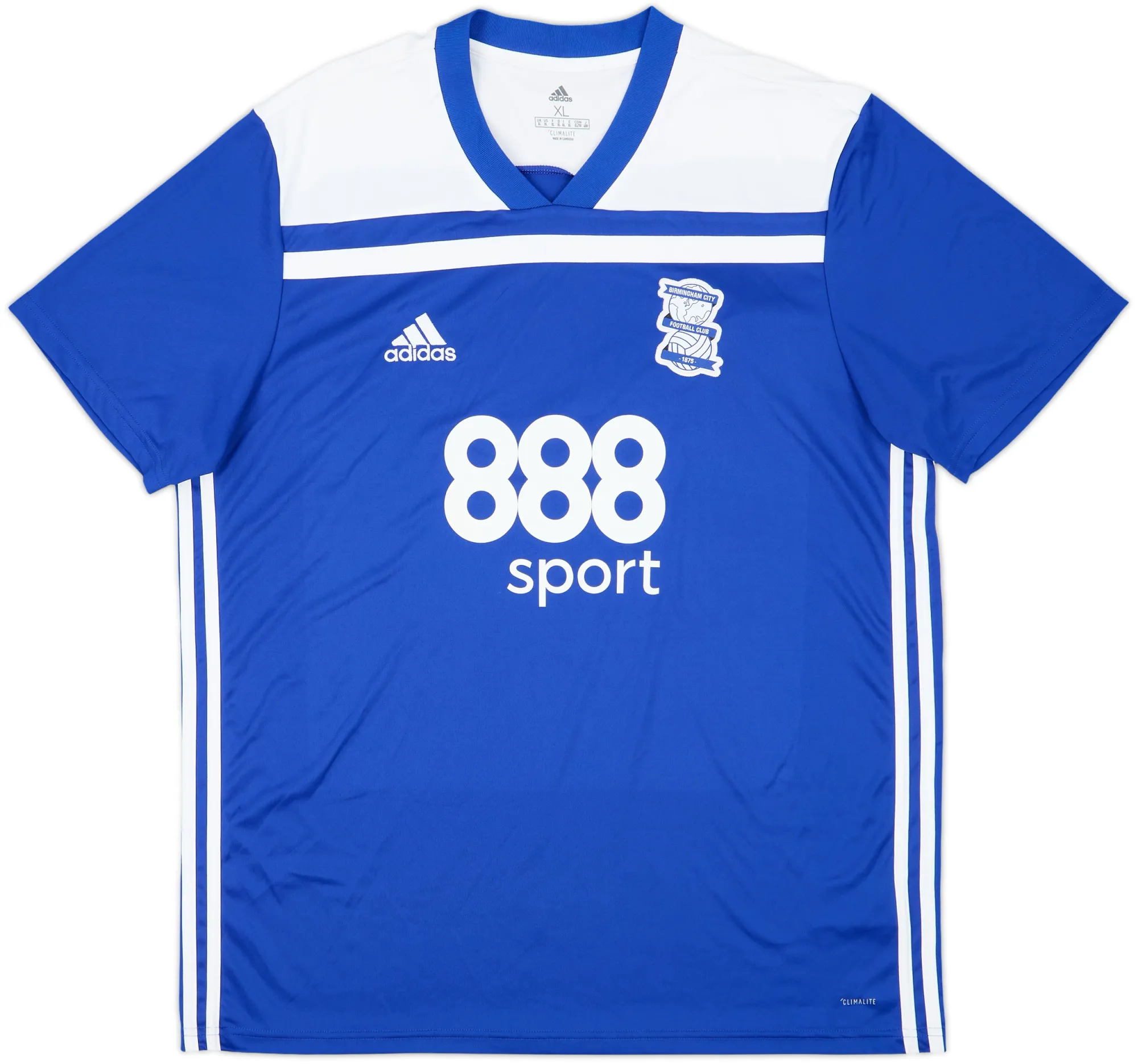 adidas Birmingham City Mens SS Home Shirt 2018/19
