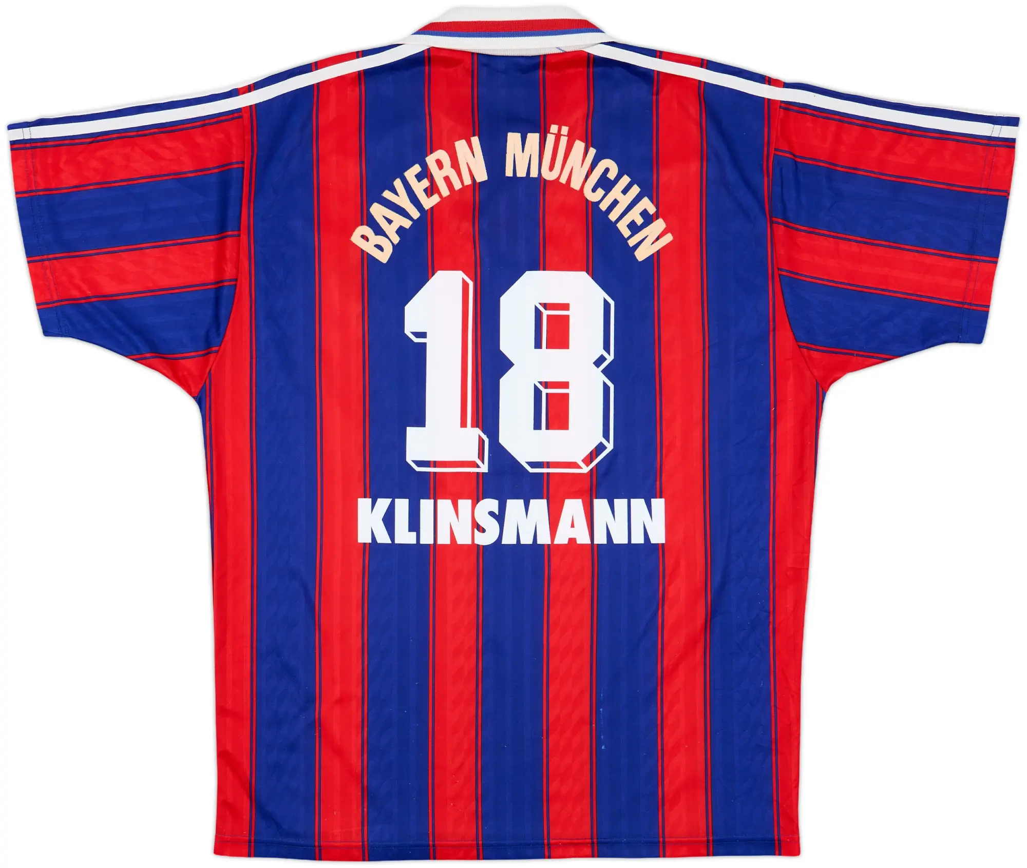 adidas Bayern Munich Mens SS Home Shirt 1995/97