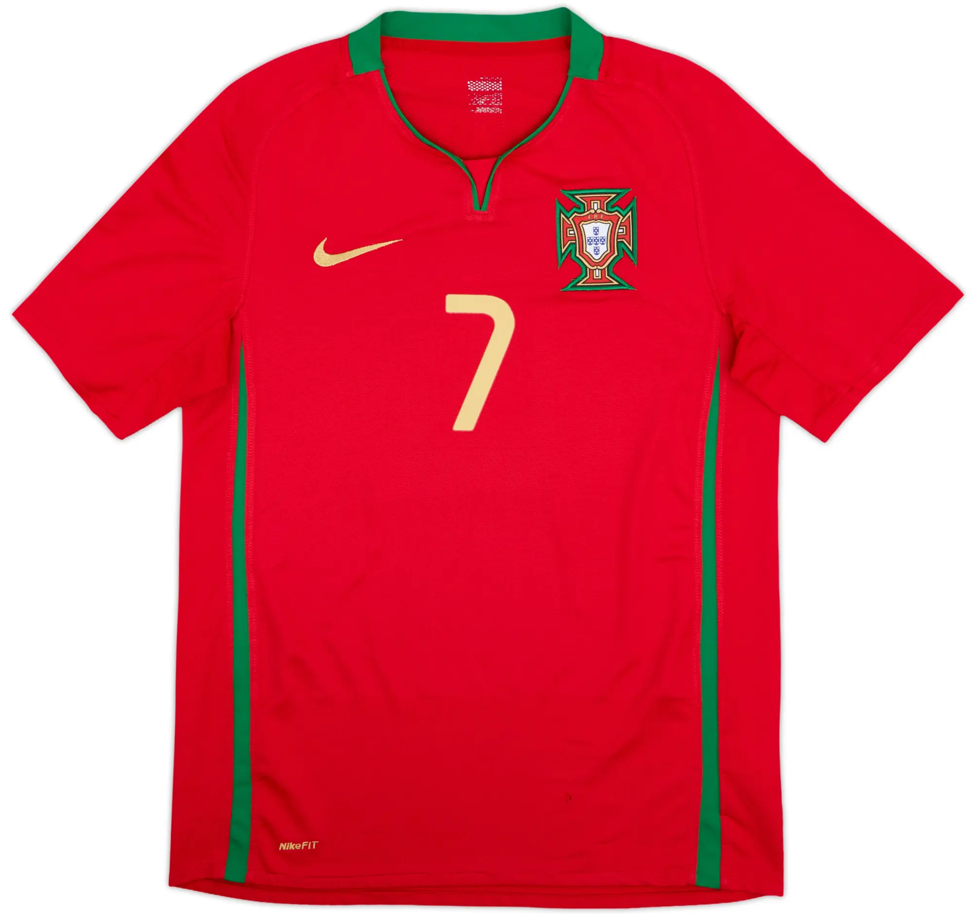 Nike Portugal Mens SS Home Shirt 2008