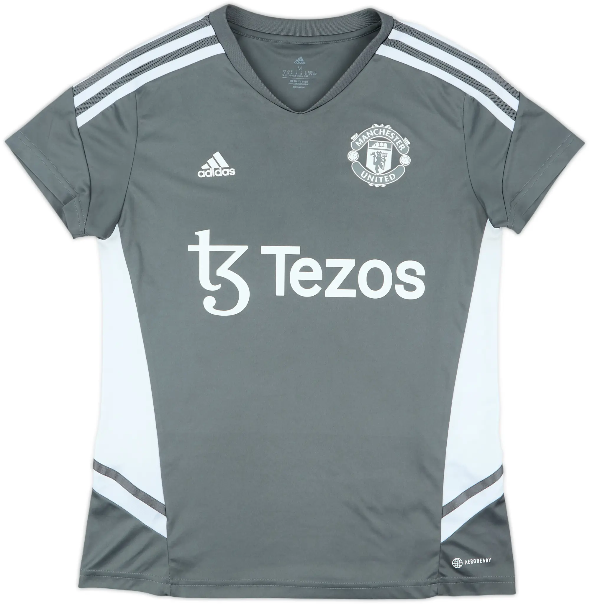 2021-22 Manchester United adidas Training Shirt - 8/10 - (Women's M)