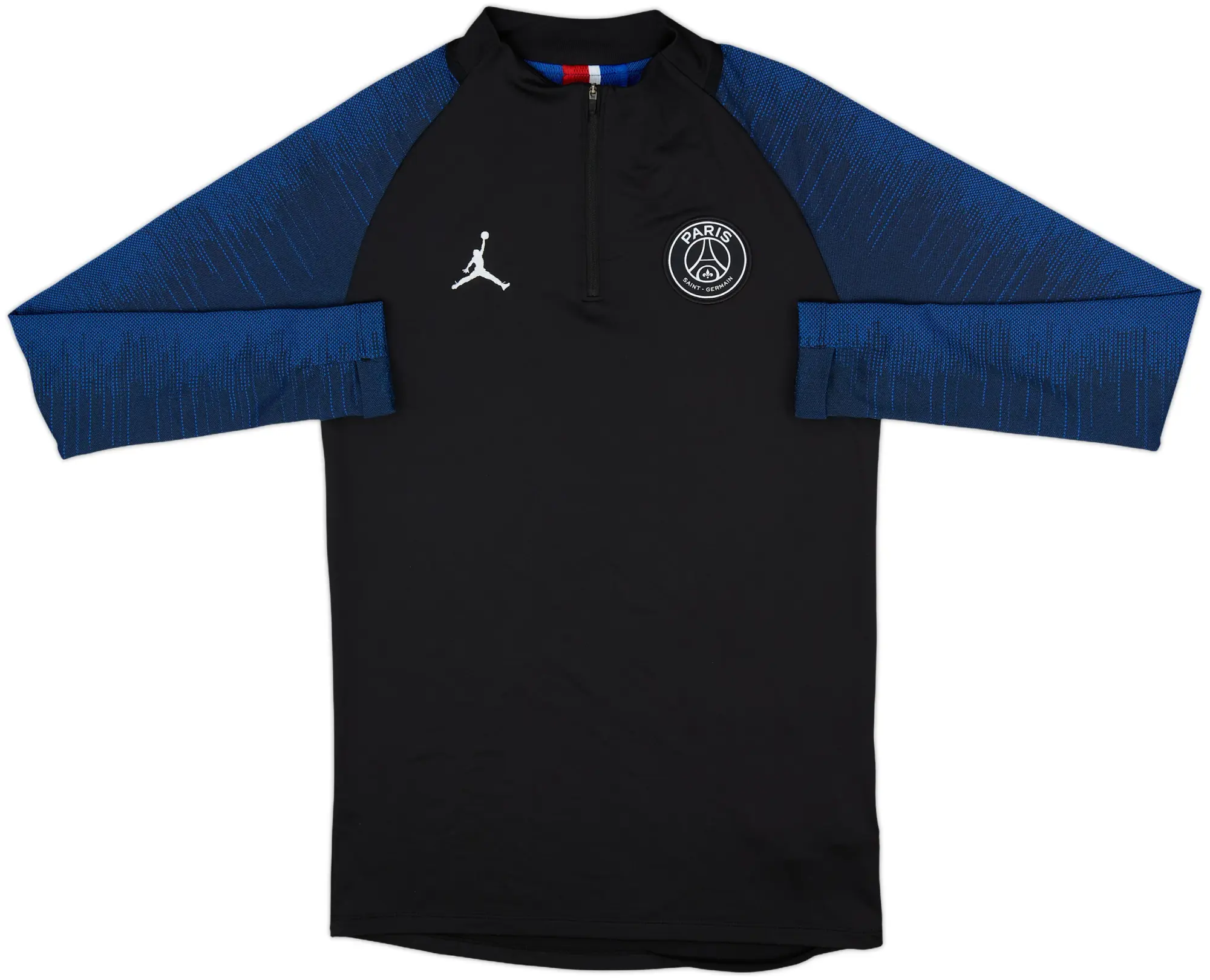 2020-21 Paris Saint-Germain Nike/Jordan 1/4 Zip Drill Top - 7/10 - (S)