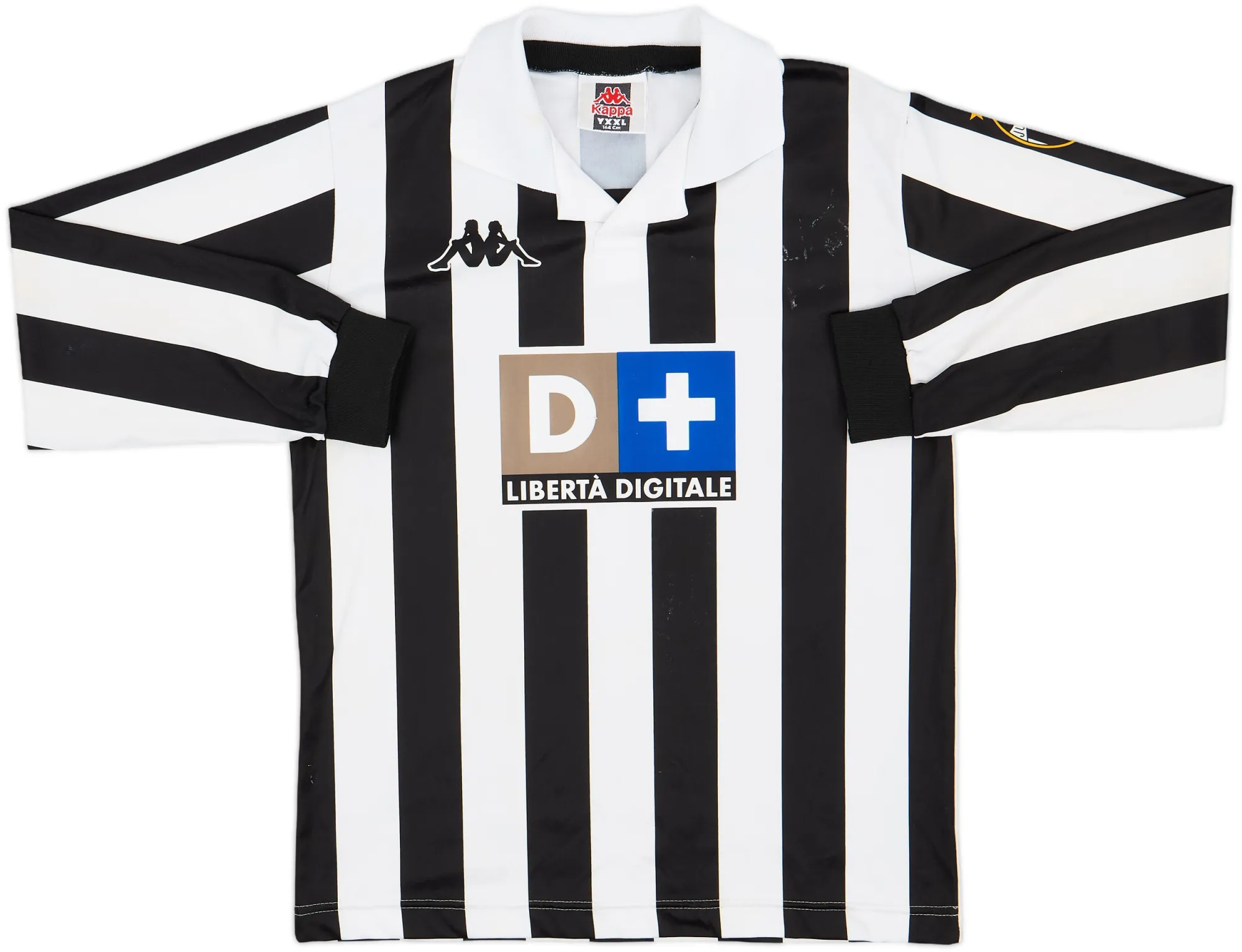 Kappa Juventus Boys LS Home Shirt 1998/99