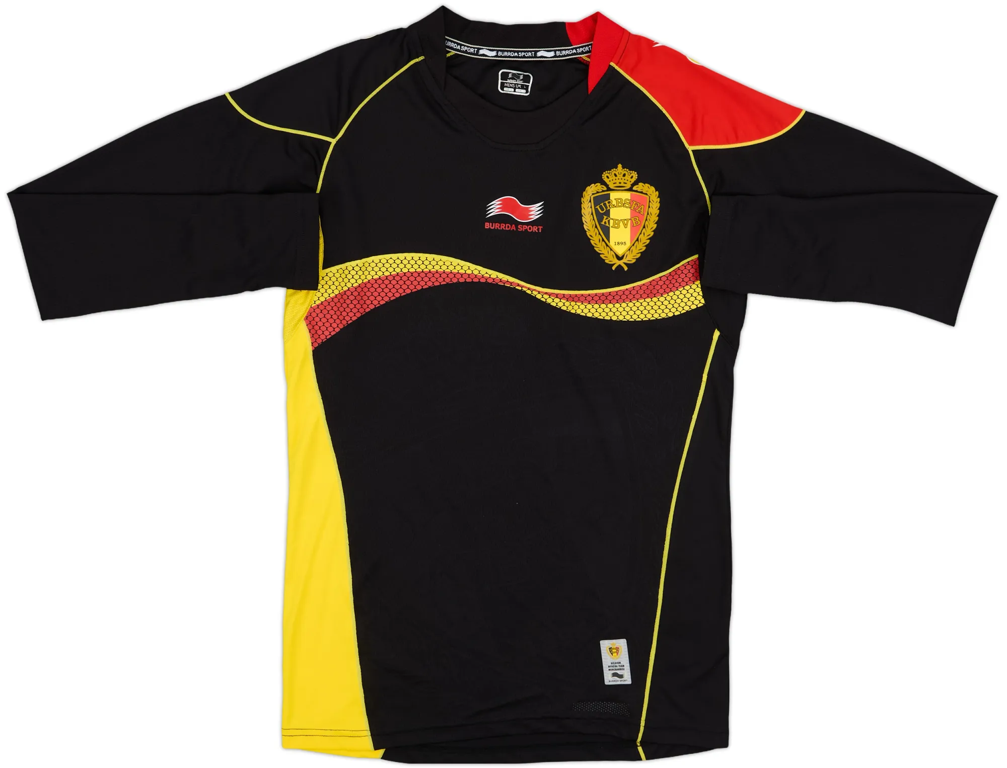 Burrda Belgium Mens LS Player Issue Away Shirt 2012