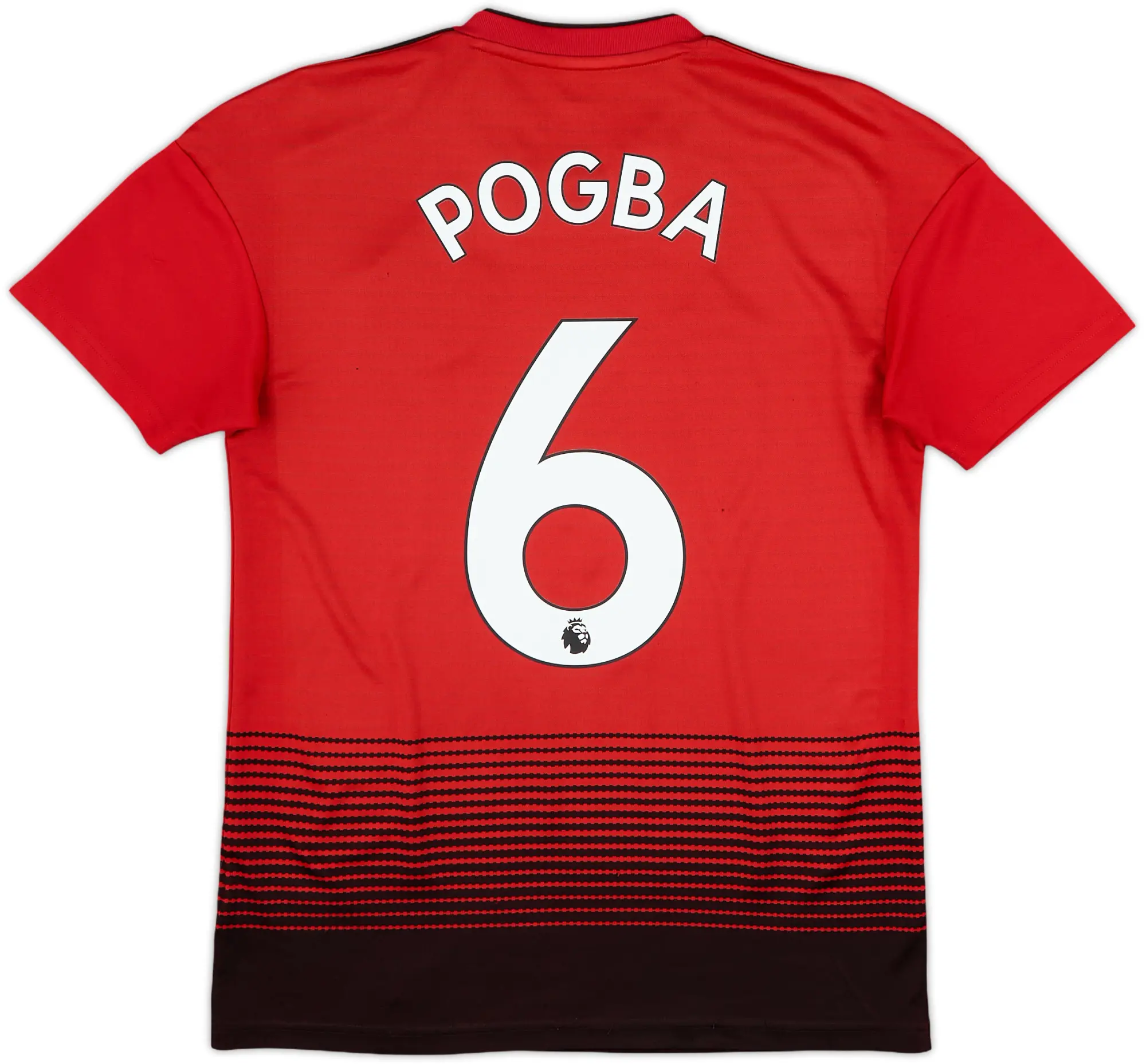 2018-19 Manchester United Home Shirt Pogba #6 - 6/10 - (XS)