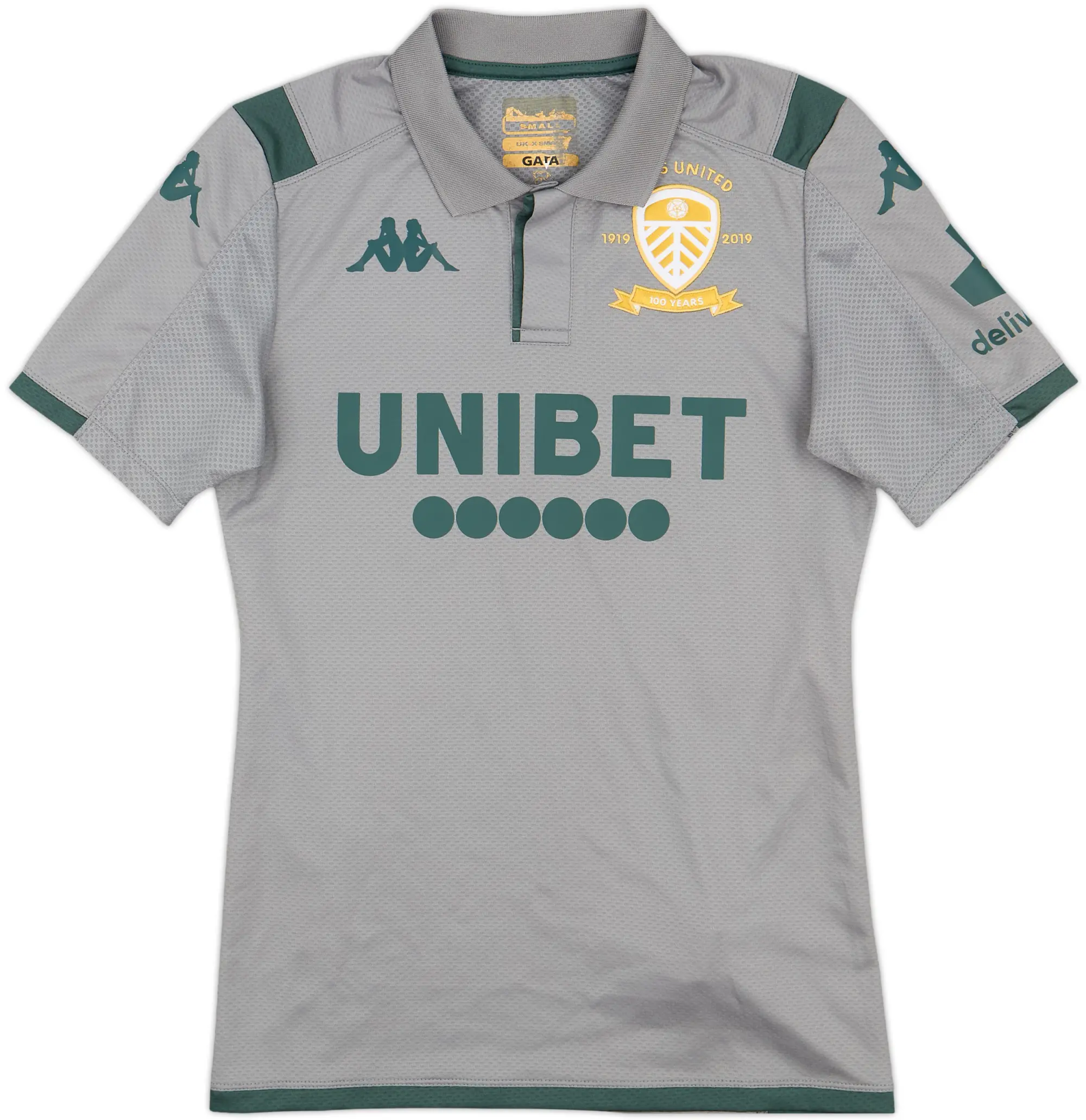 2019-20 Leeds United Kappa Polo Shirt - 9/10 - (S)