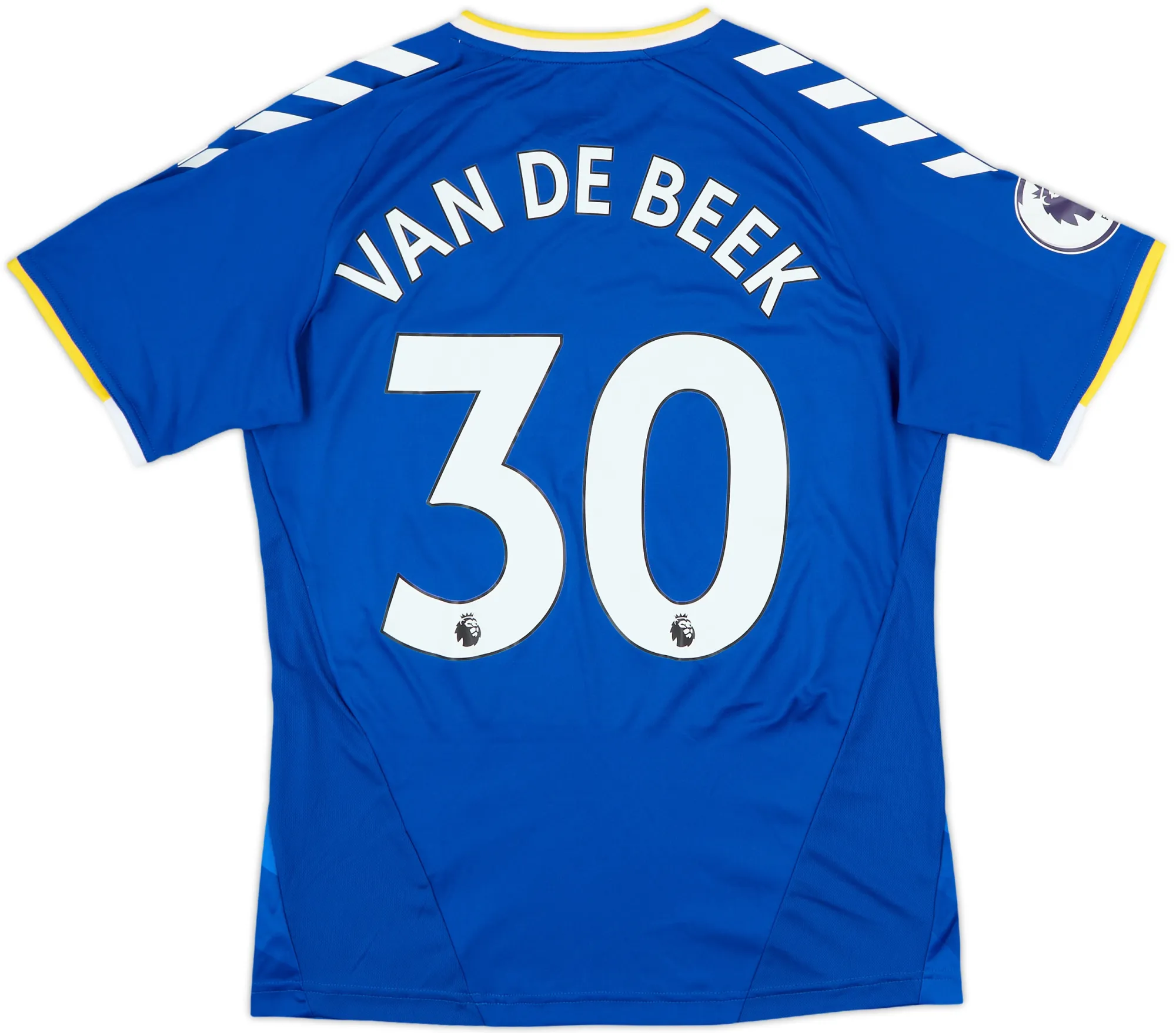 Hummel Everton Mens SS Home Shirt 2021/22