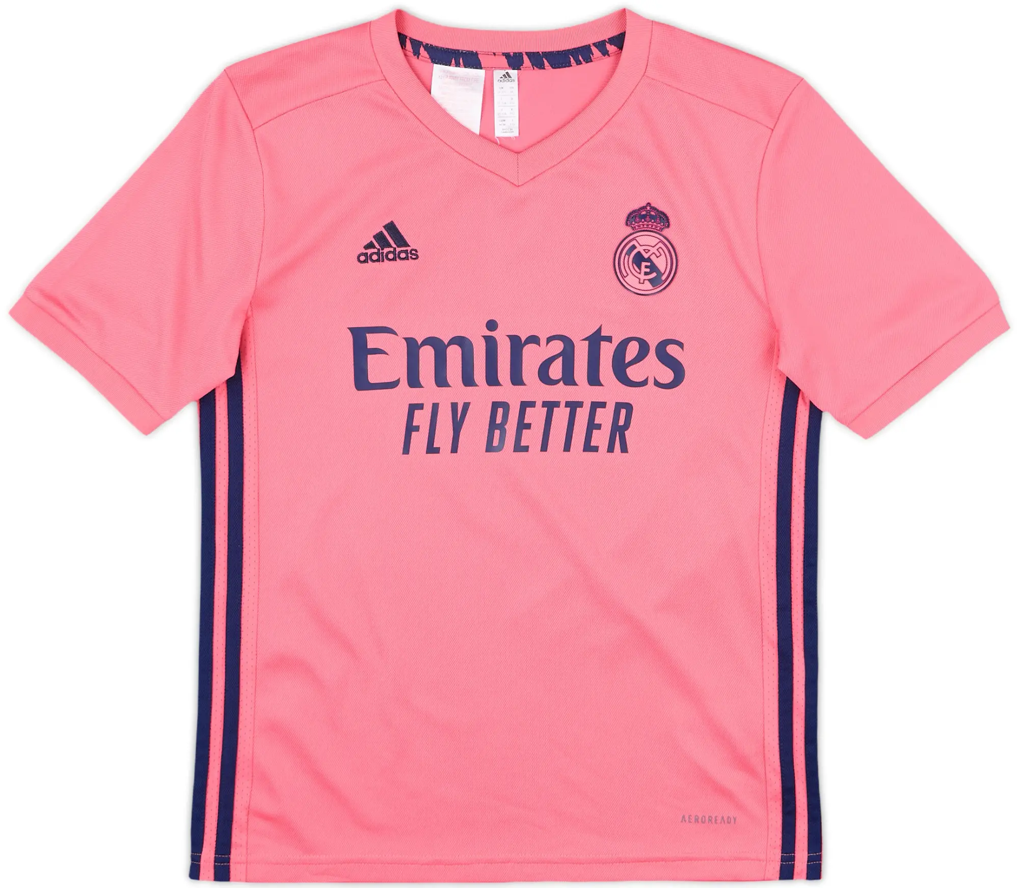 adidas Real Madrid Boys SS Away Shirt 2020/21